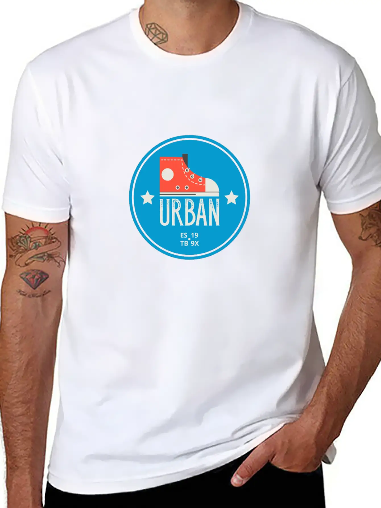Urban People Relaxed Everyday Tee – Lightweight And Durable Cotton