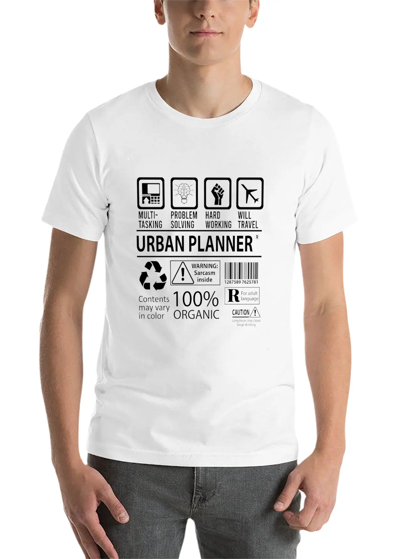 Urban Planner T Shirt - Multitasking Job Gift Item Essential Cotton Tee For Daily Outfits – Unisex Style