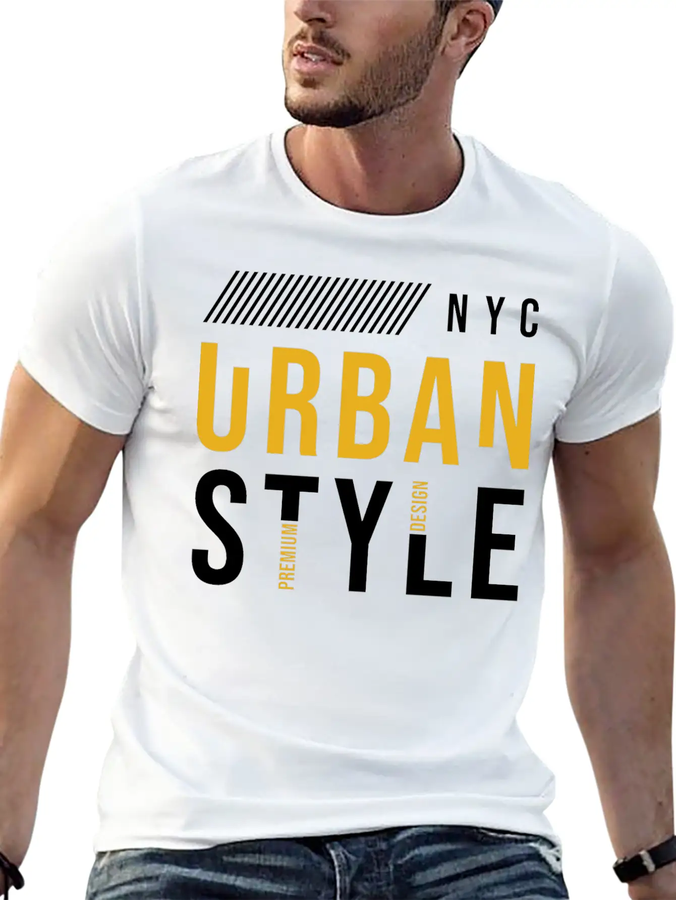 Urban Style Lightweight Cotton T-Shirt – Daily Comfort Graphic Shirt