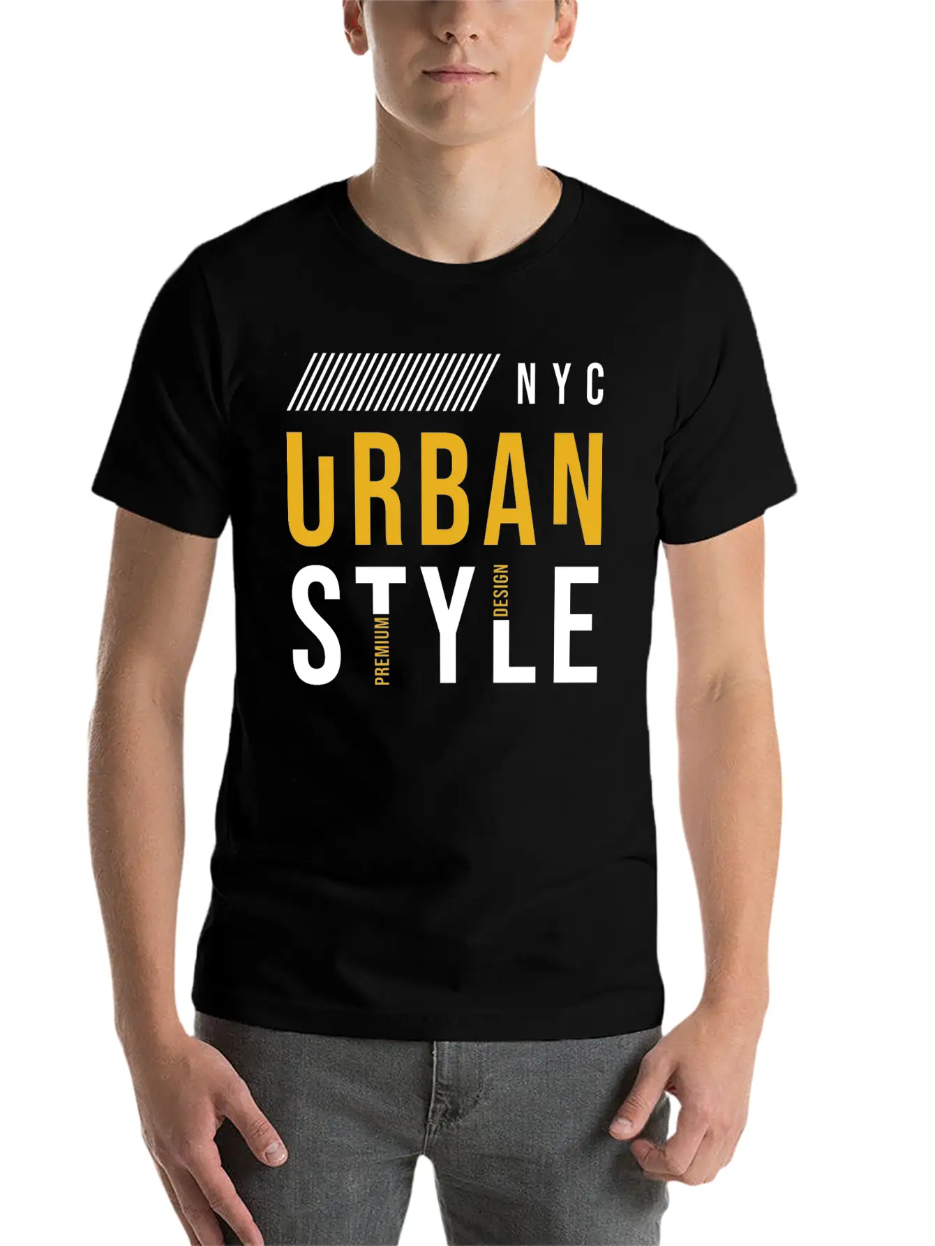 Urban Style Lightweight Cotton T-Shirt – Daily Comfort Graphic Shirt