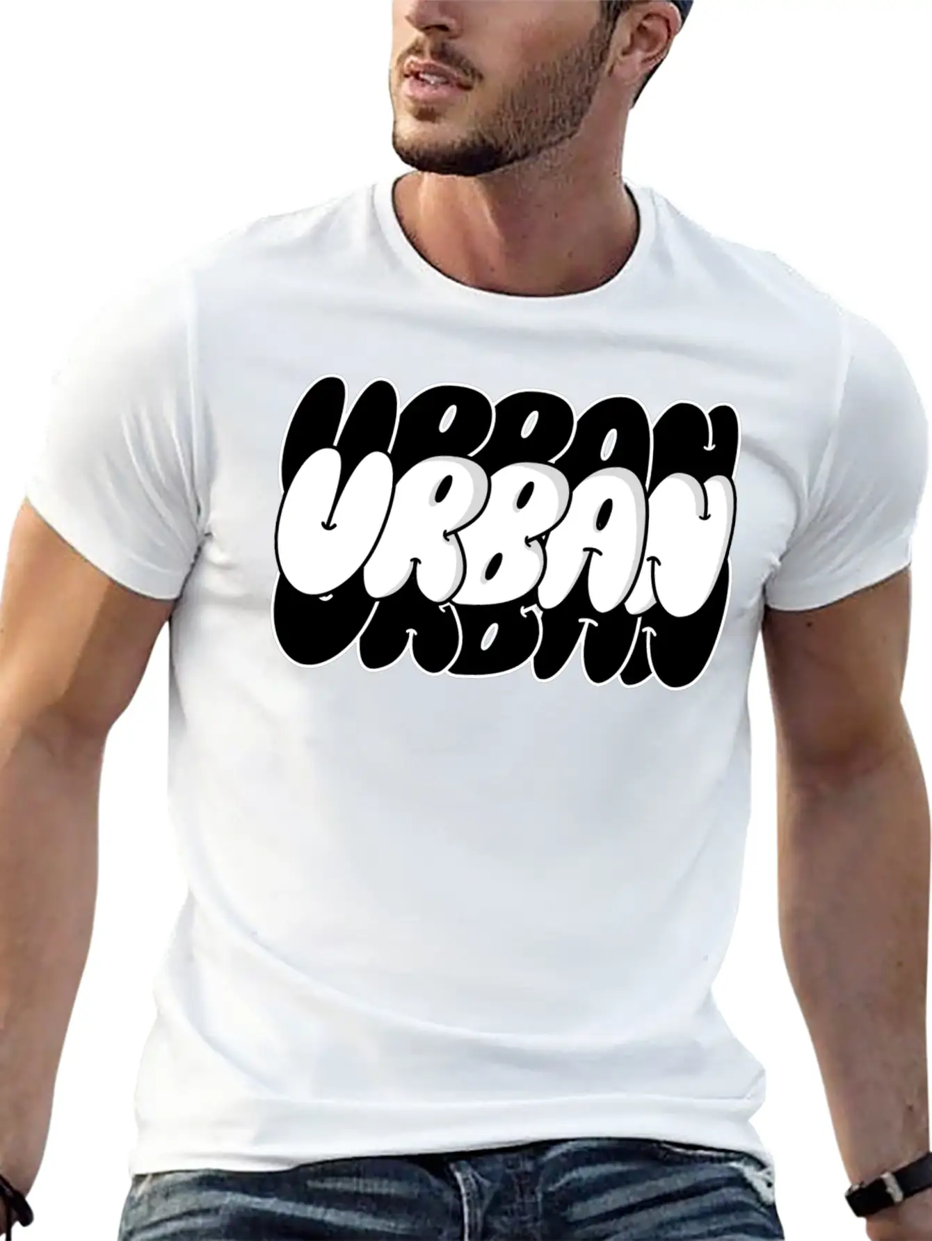 URBAN Stylish Everyday T-Shirt – Unisex Basic Cotton Tee