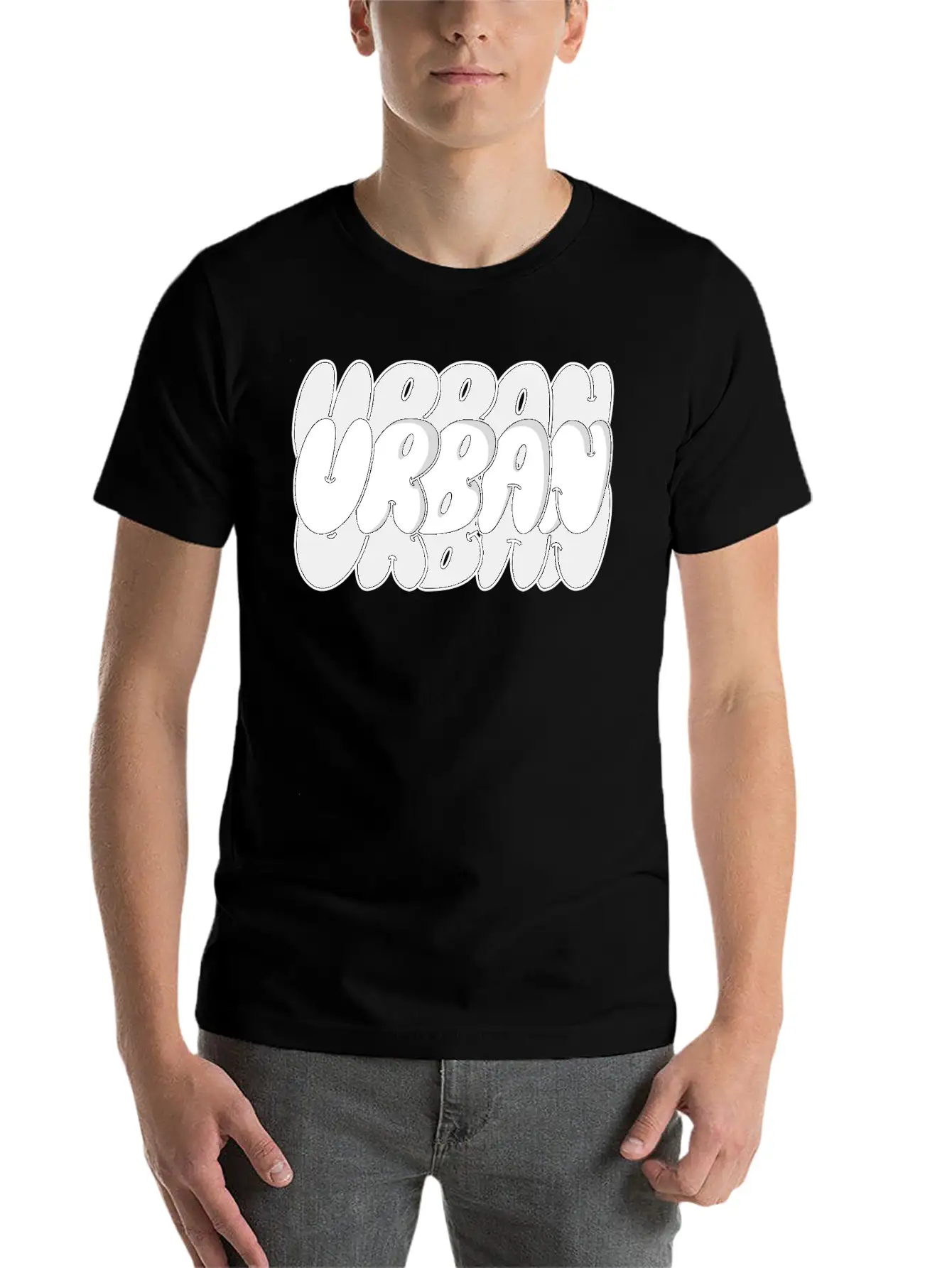 URBAN Stylish Everyday T-Shirt – Unisex Basic Cotton Tee