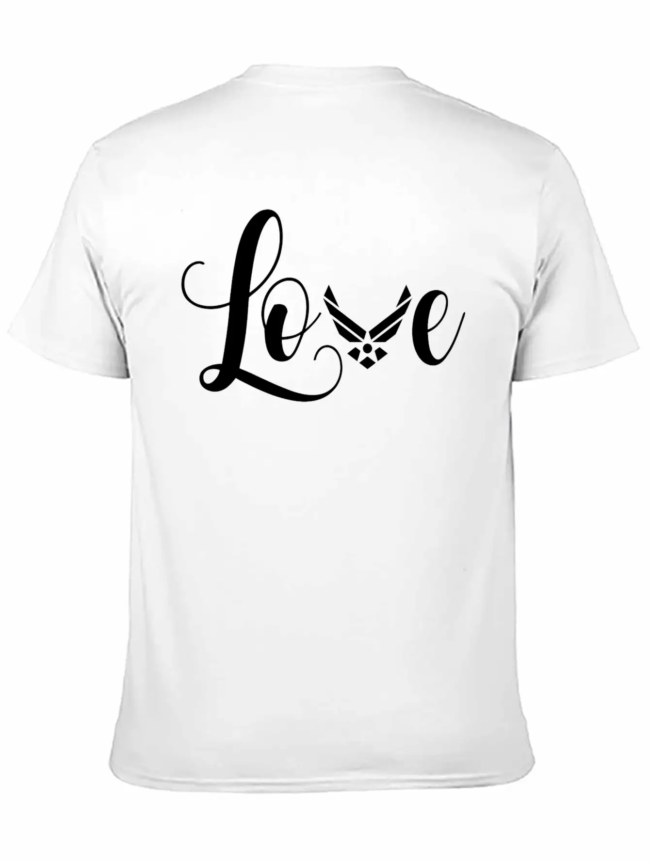 Us Air Force Proud Air Force Airman Wife Girlfrien Stylish Everyday T-Shirt – Unisex Basic Cotton Tee