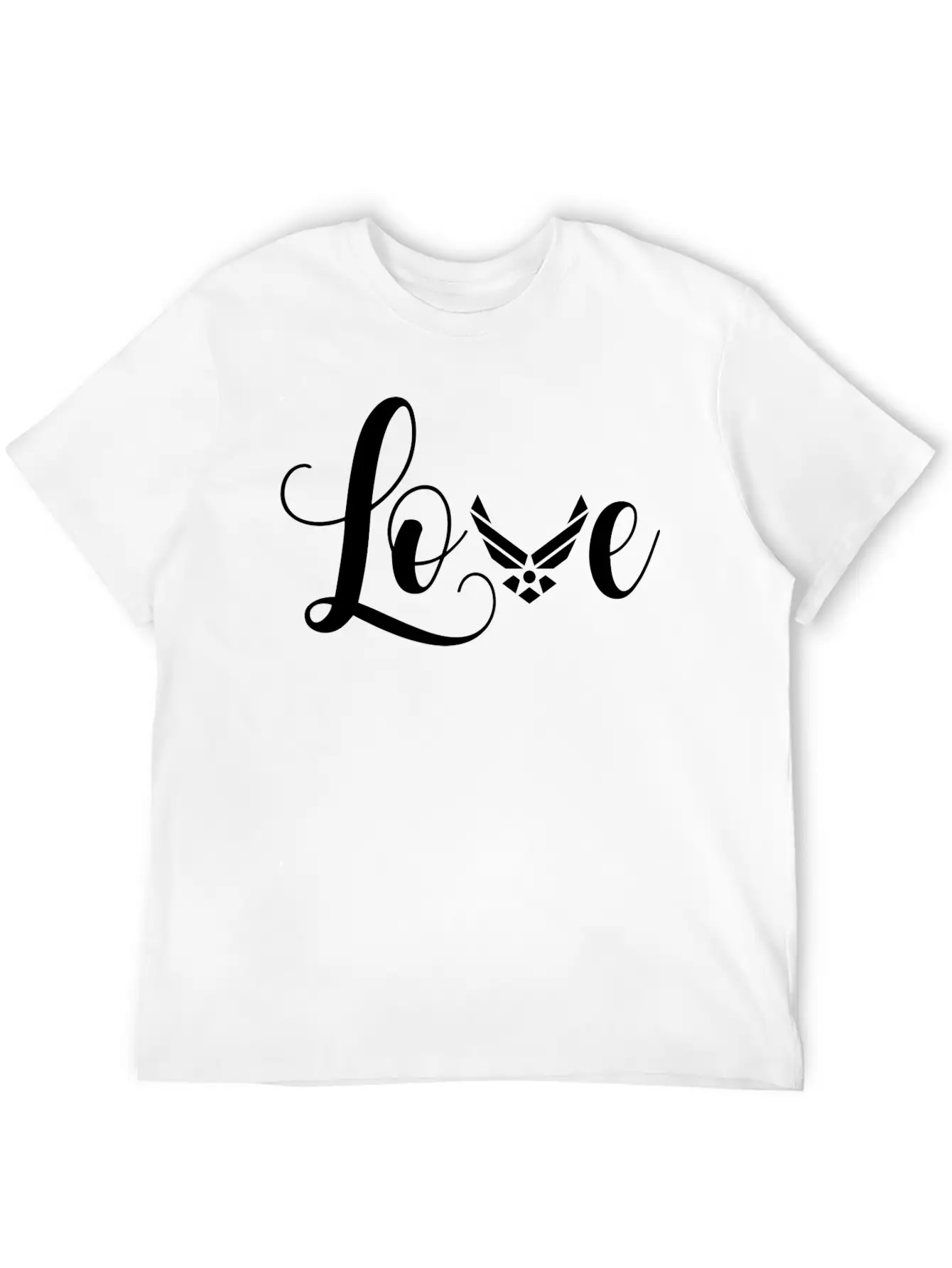 Us Air Force Proud Air Force Airman Wife Girlfrien Stylish Everyday T-Shirt – Unisex Basic Cotton Tee