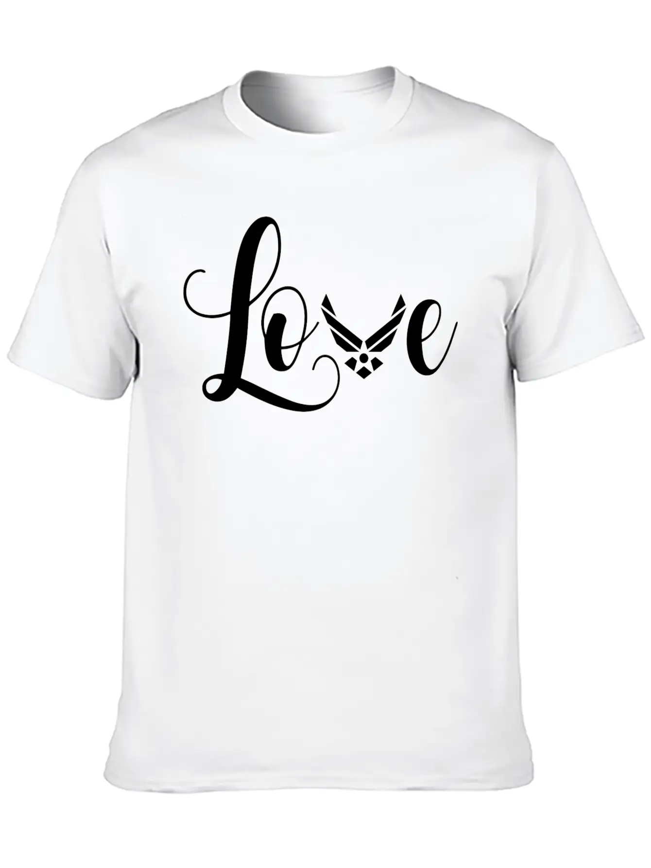 Us Air Force Proud Air Force Airman Wife Girlfrien Stylish Everyday T-Shirt – Unisex Basic Cotton Tee