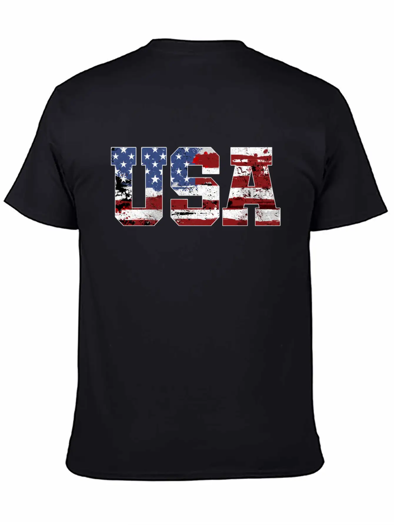 USA American Flag Classic Fit Graphic Tee For Daily Comfort – Unisex Cotton Shirt