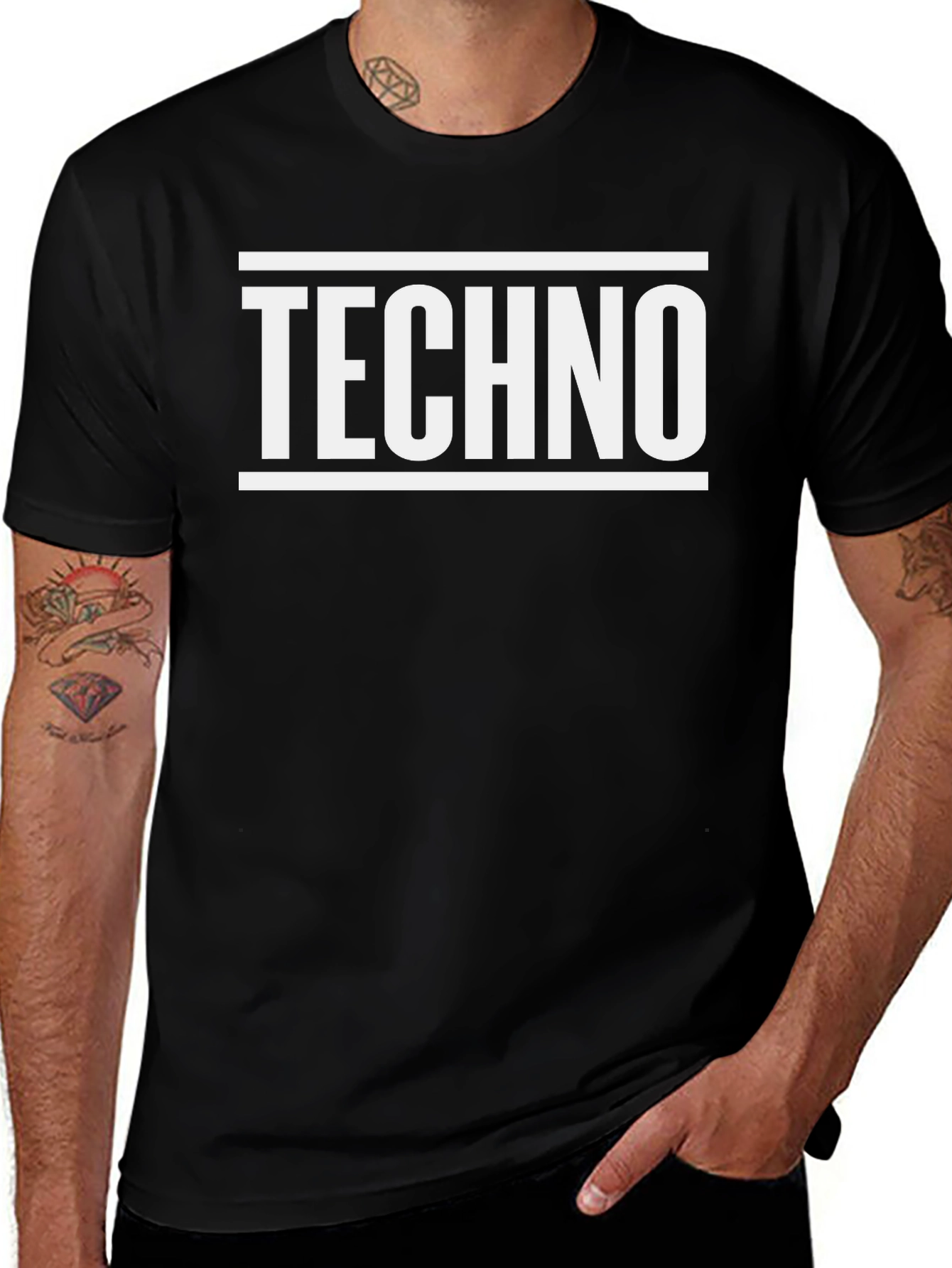 Techno Music T-Shirt - Cool Graphic Tee