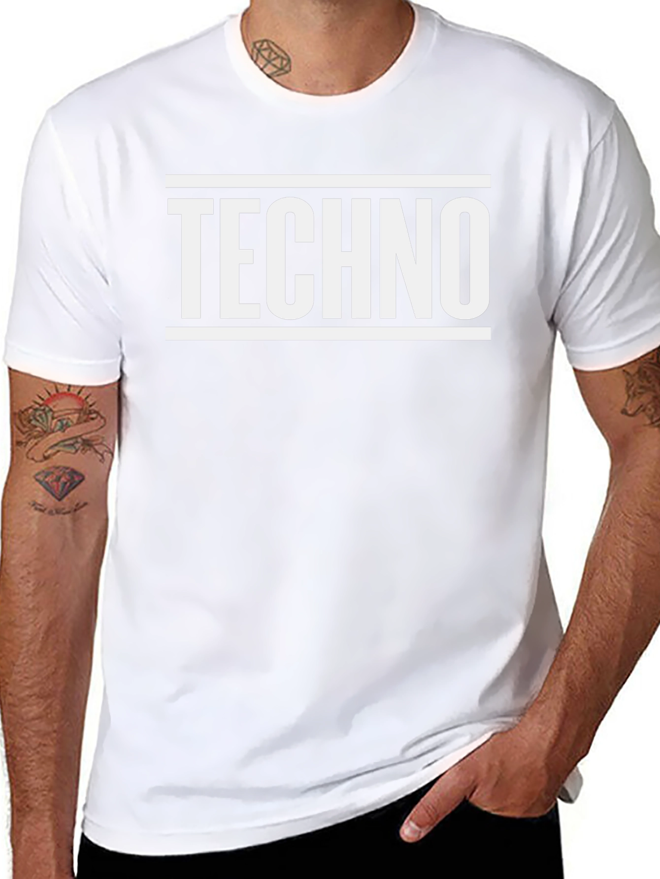 Techno Music T-Shirt - Cool Graphic Tee