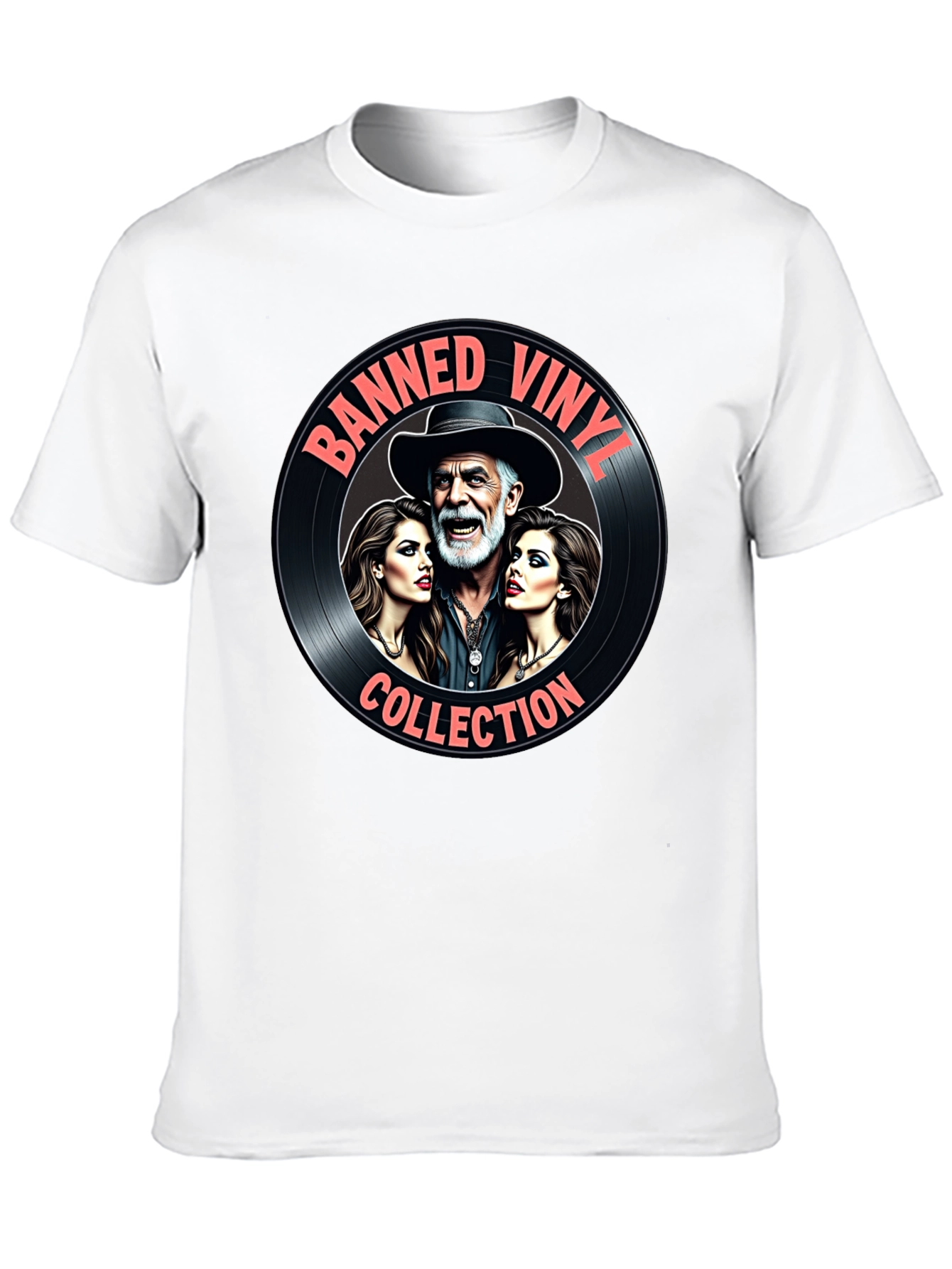 Banned Vinylz Collection Graphic Tee
