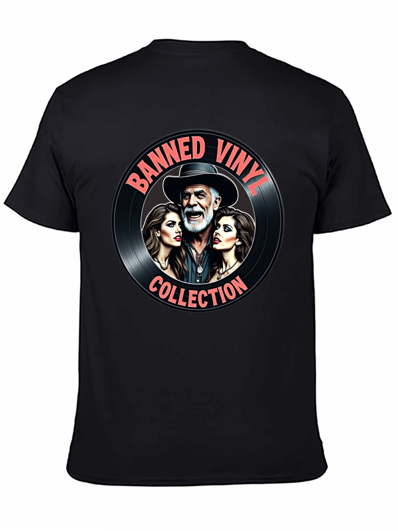 Banned Vinylz Collection Graphic Tee