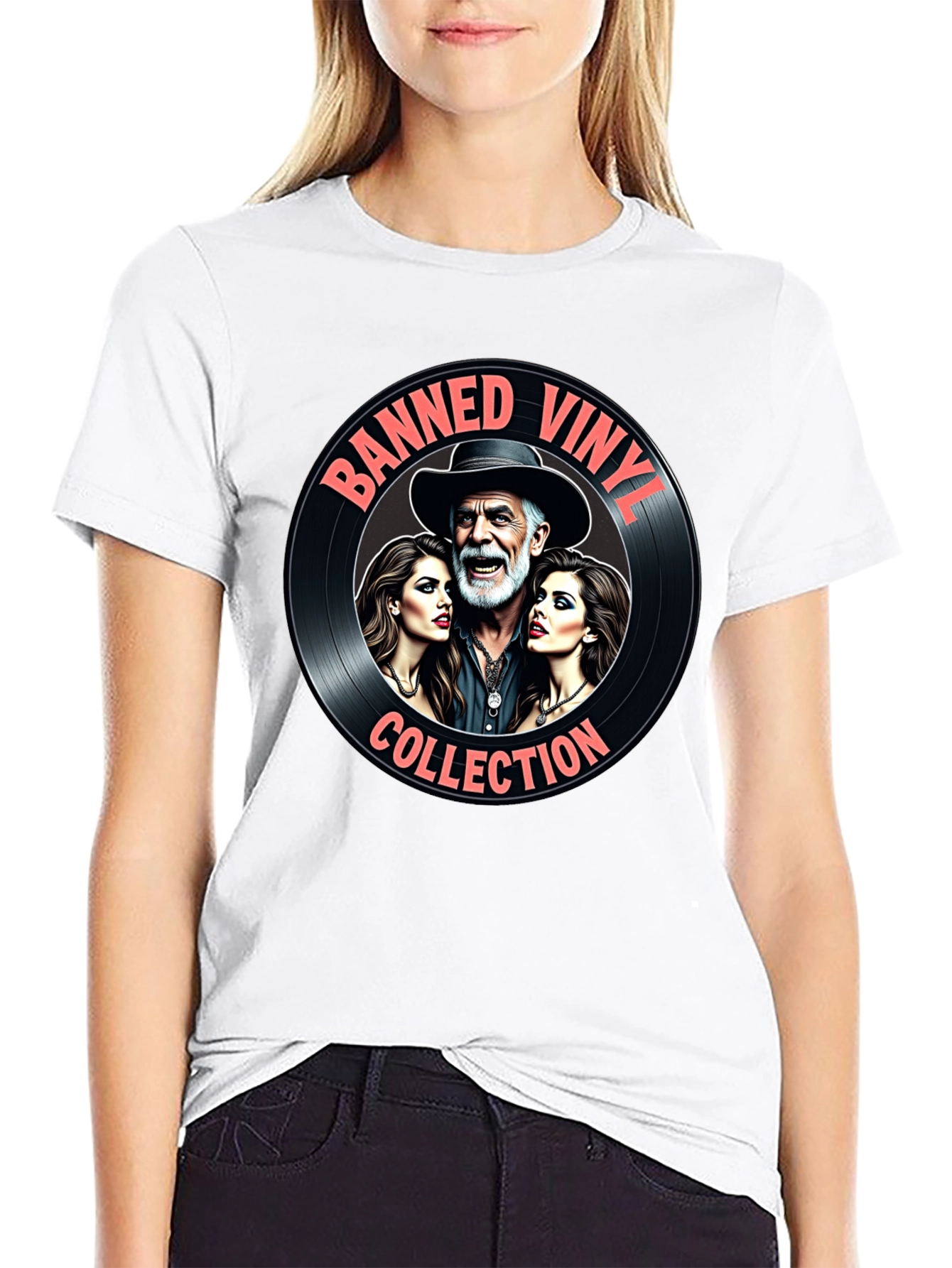 Banned Vinylz Collection Graphic Tee