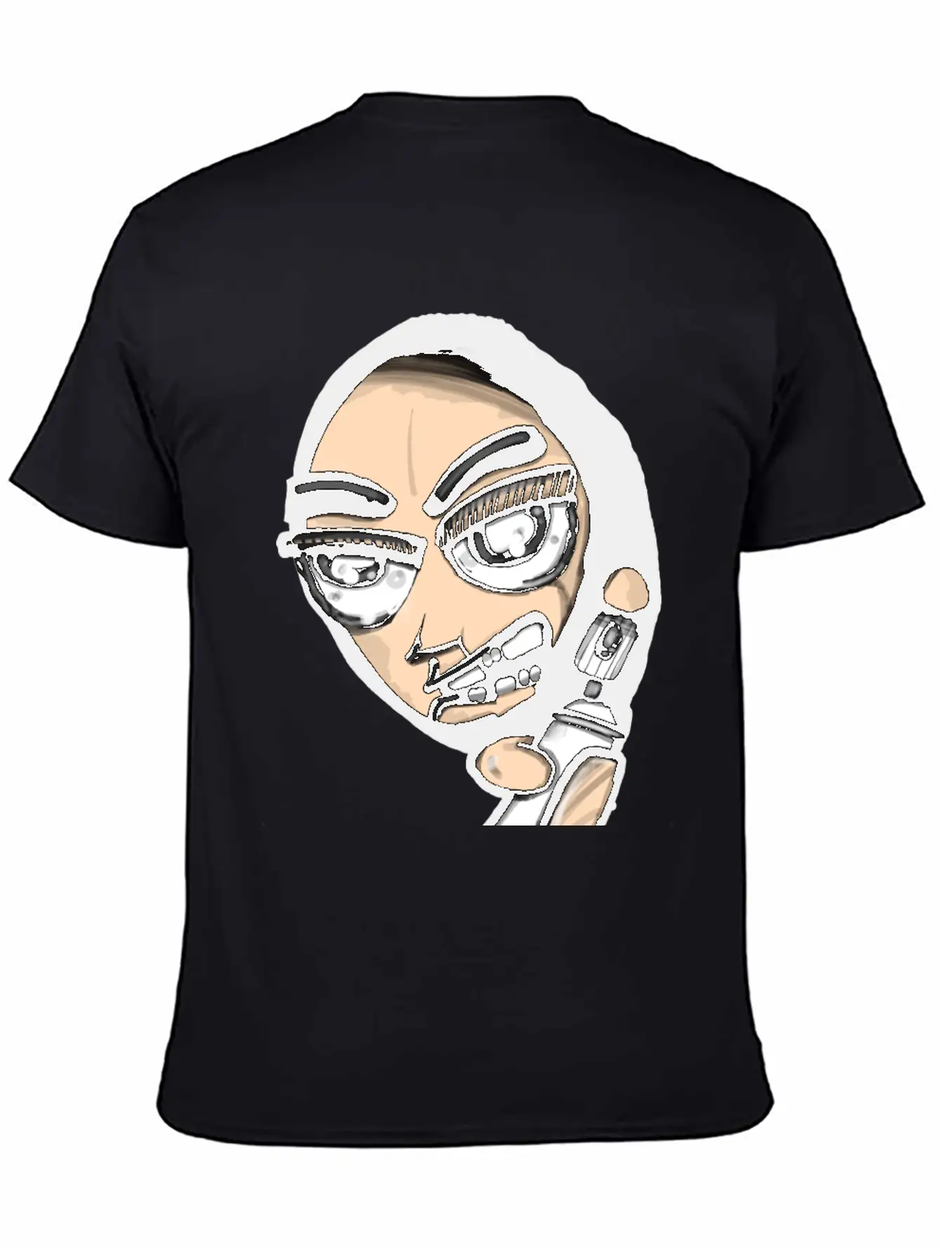 Vandal Cartoon Modern Fit Casual T-Shirt – Clean And Versatile Design