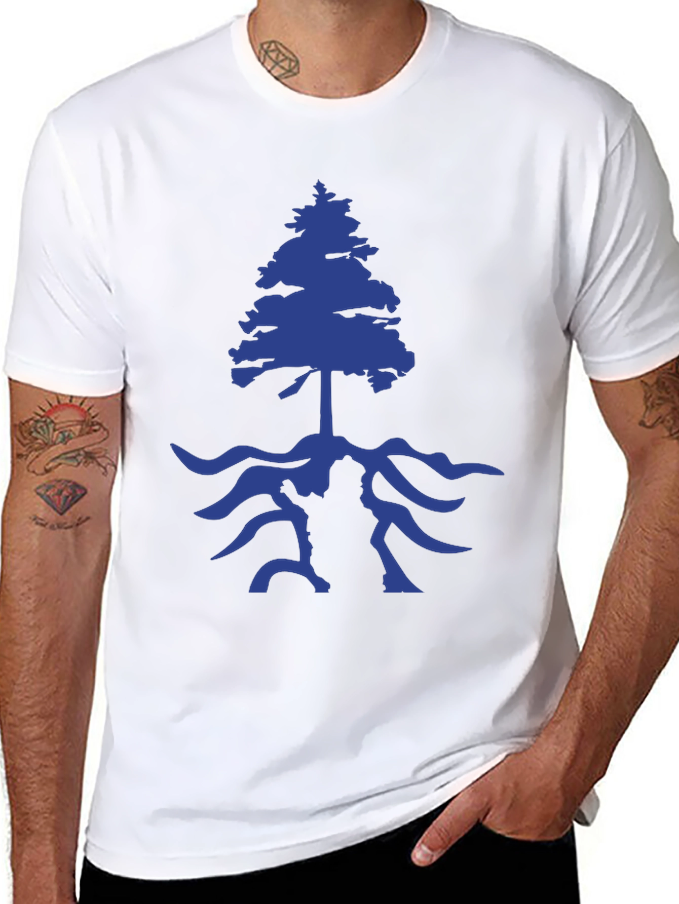 Tree Roots Graphic T-Shirt