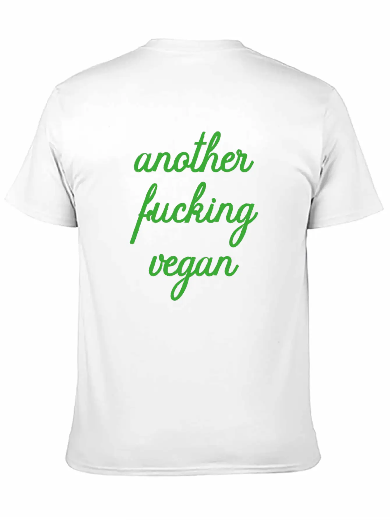 Vegan Quote Veggie Healthy Natural Gift Lightweight Cotton T-Shirt – Daily Comfort Graphic Shirt