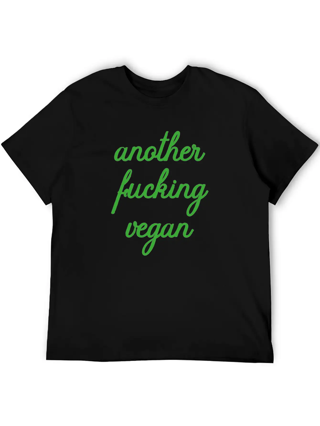 Vegan Quote Veggie Healthy Natural Gift Lightweight Cotton T-Shirt – Daily Comfort Graphic Shirt