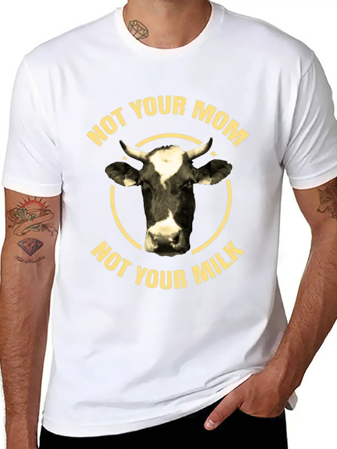 Vegan Tshirt Animal Rights Veggie Sayings Organic Essential Cotton Tee For Daily Outfits – Unisex Style