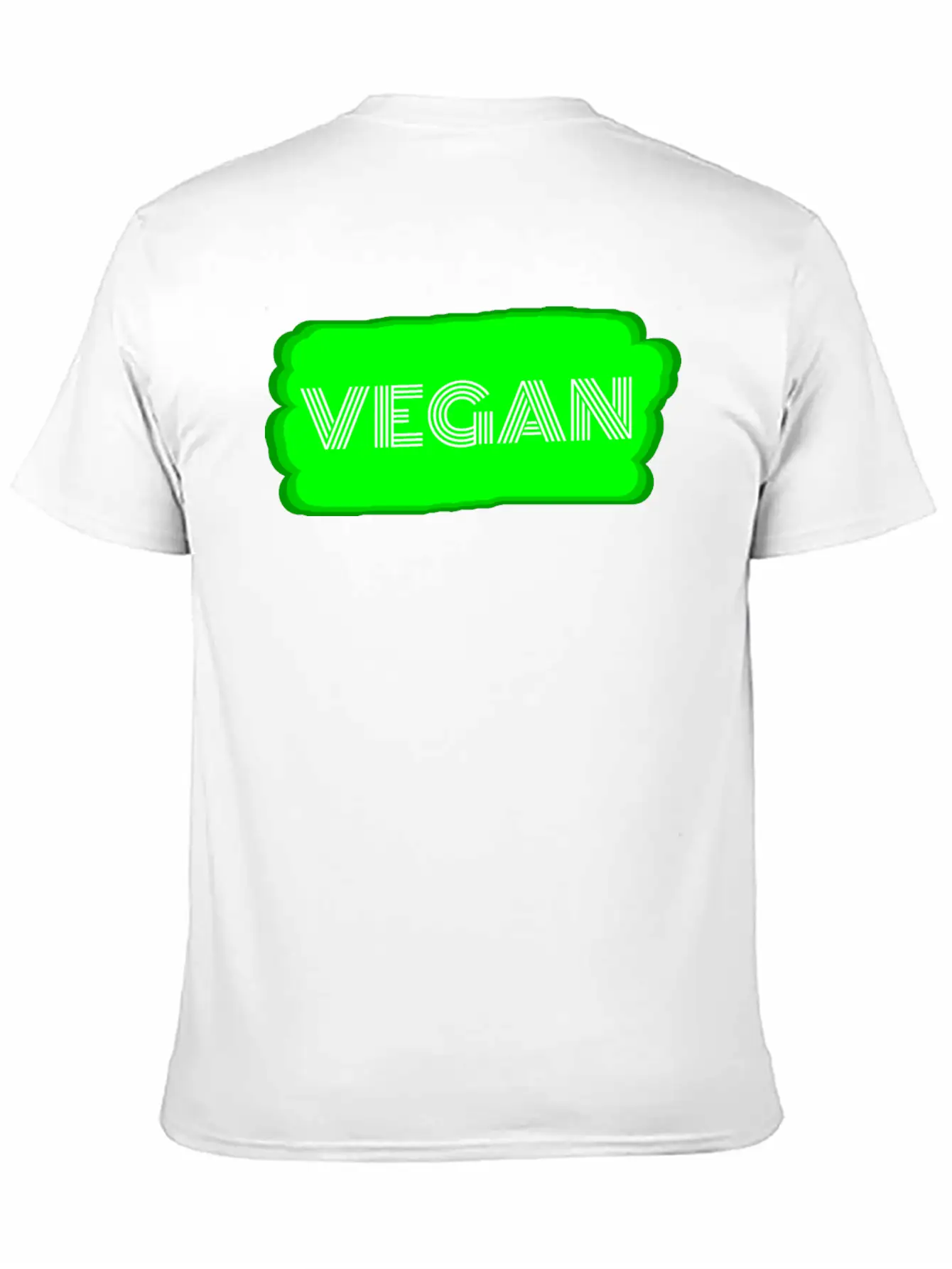 Vegan - Vegan Unisex Casual T-Shirt – Clean Design For Daily Comfort