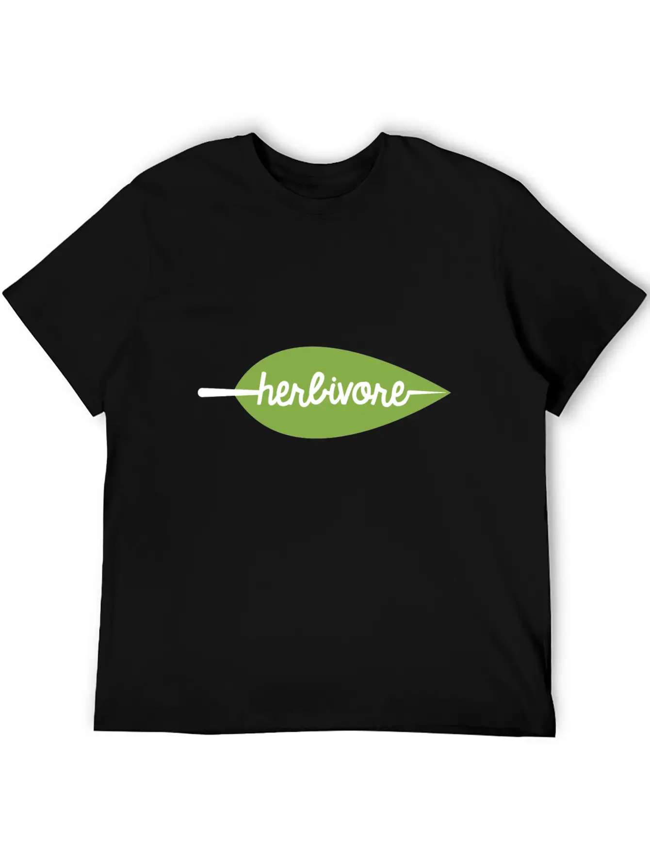 Vegetarian / Vegan Shirt. Eat Plants, No Animals. Stylish Everyday T-Shirt ��� Unisex Basic Cotton Tee