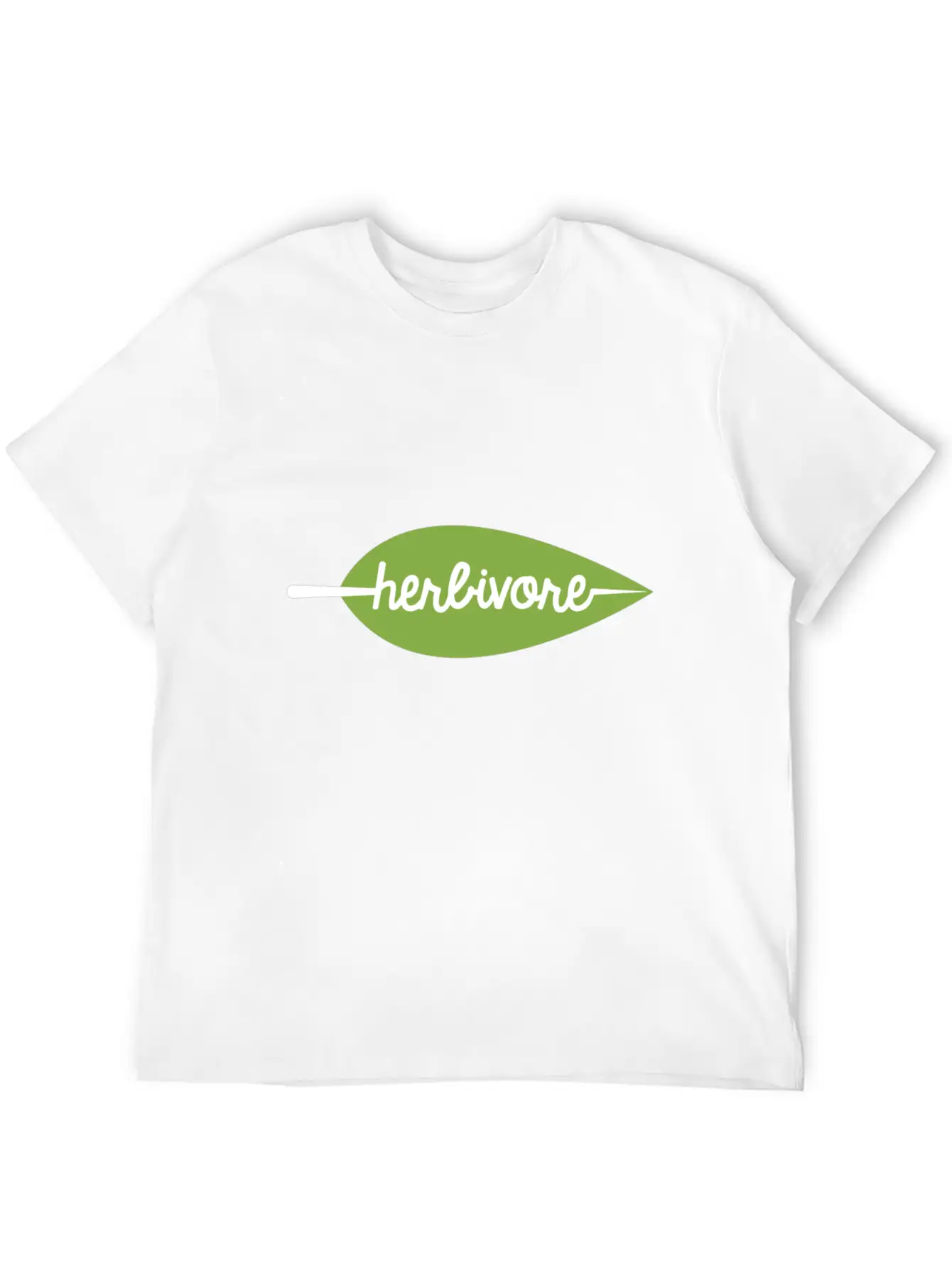 Vegetarian / Vegan Shirt. Eat Plants, No Animals. Stylish Everyday T-Shirt ��� Unisex Basic Cotton Tee
