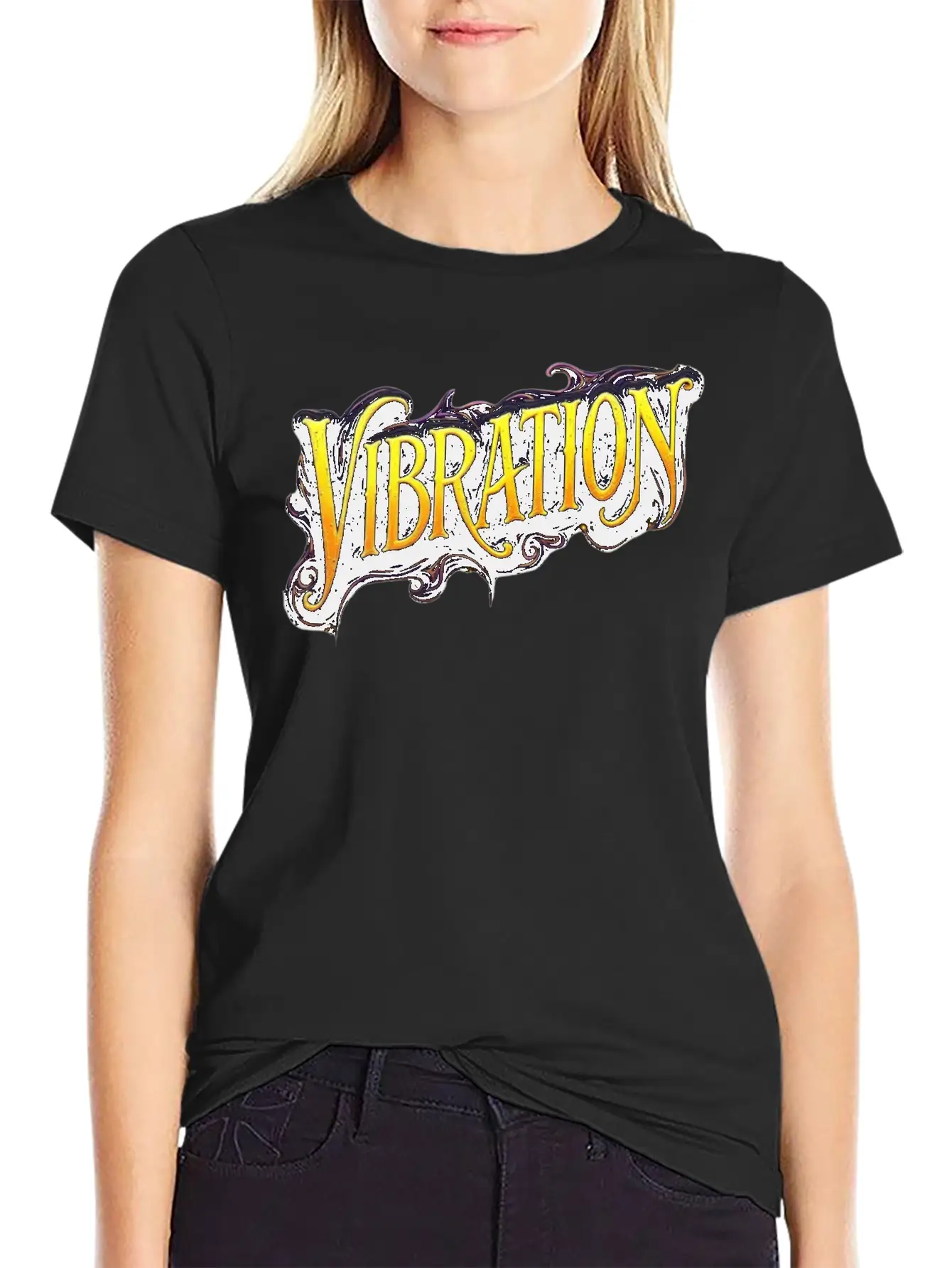 Vibration Basic Graphic T-Shirt – Daily Comfort In Soft Cotton