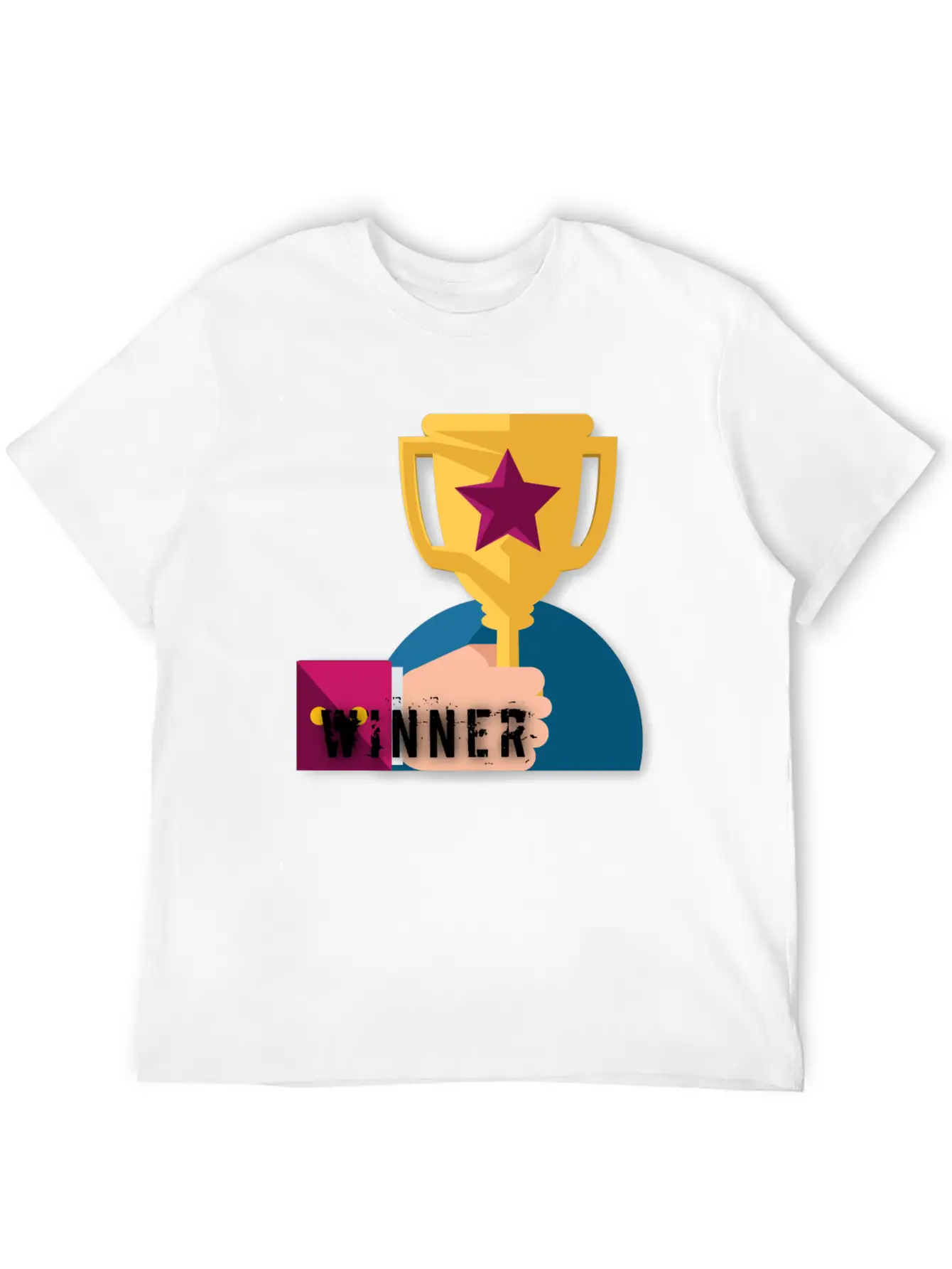 VICTORY Essential Cotton Tee For Daily Outfits – Unisex Style
