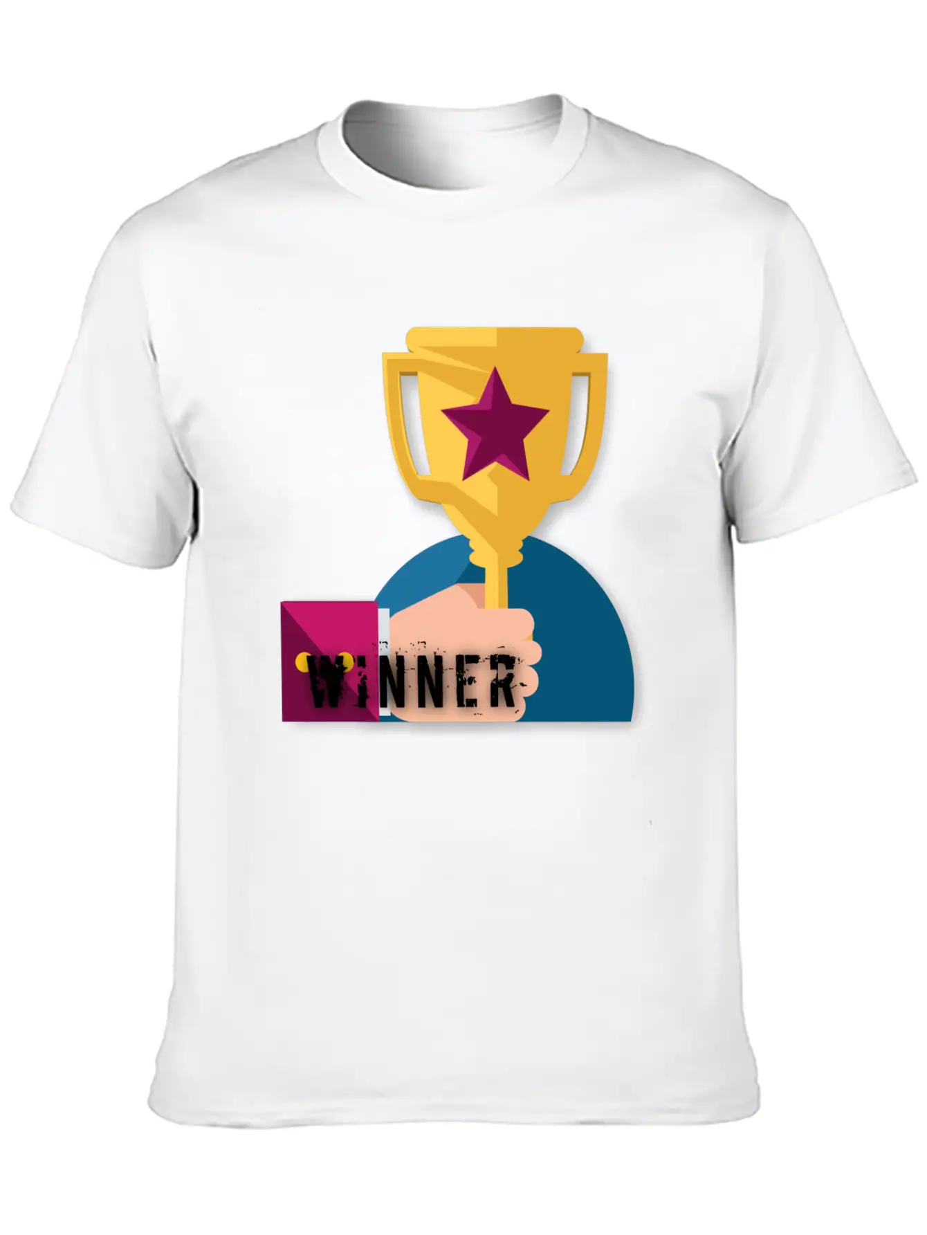VICTORY Essential Cotton Tee For Daily Outfits – Unisex Style