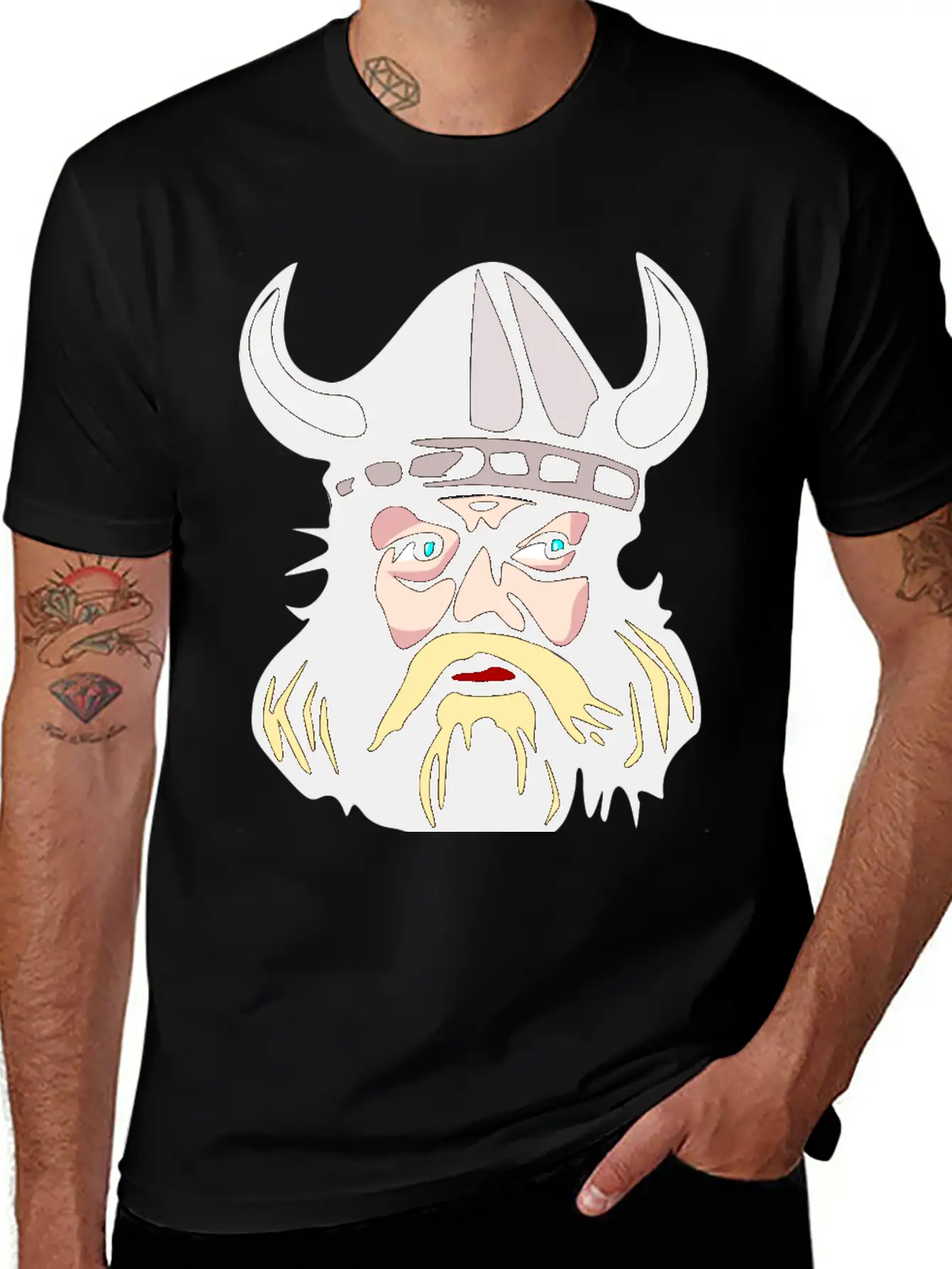 Vikings Wickinger Warrior Vikingboat Boot38 Basic Graphic T-Shirt – Daily Comfort In Soft Cotton