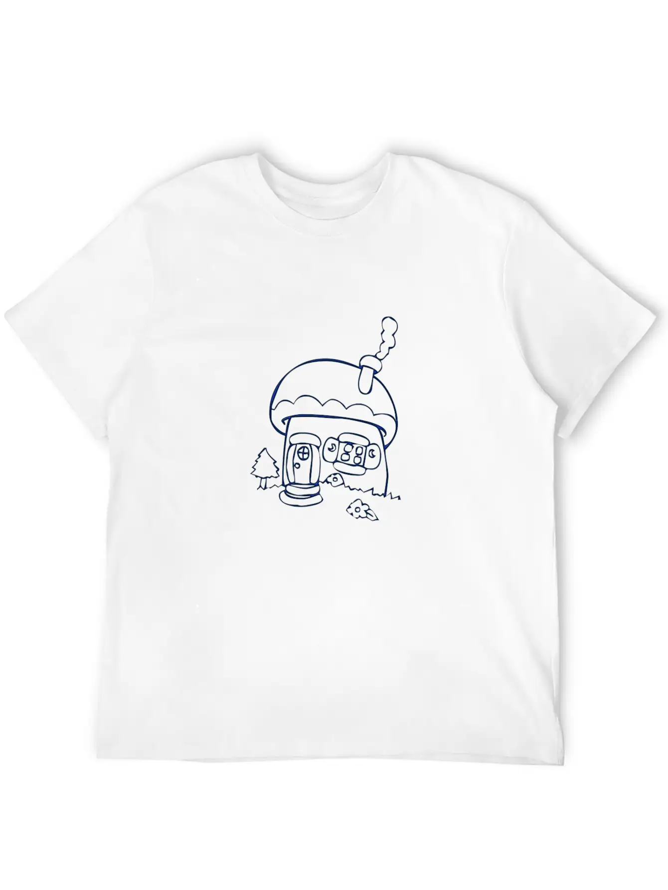 Village House Soft Cotton Short Sleeve Tee – Unisex Wardrobe Staple