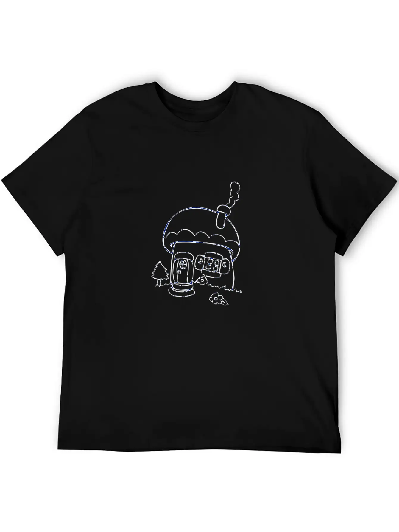 Village House Soft Cotton Short Sleeve Tee – Unisex Wardrobe Staple