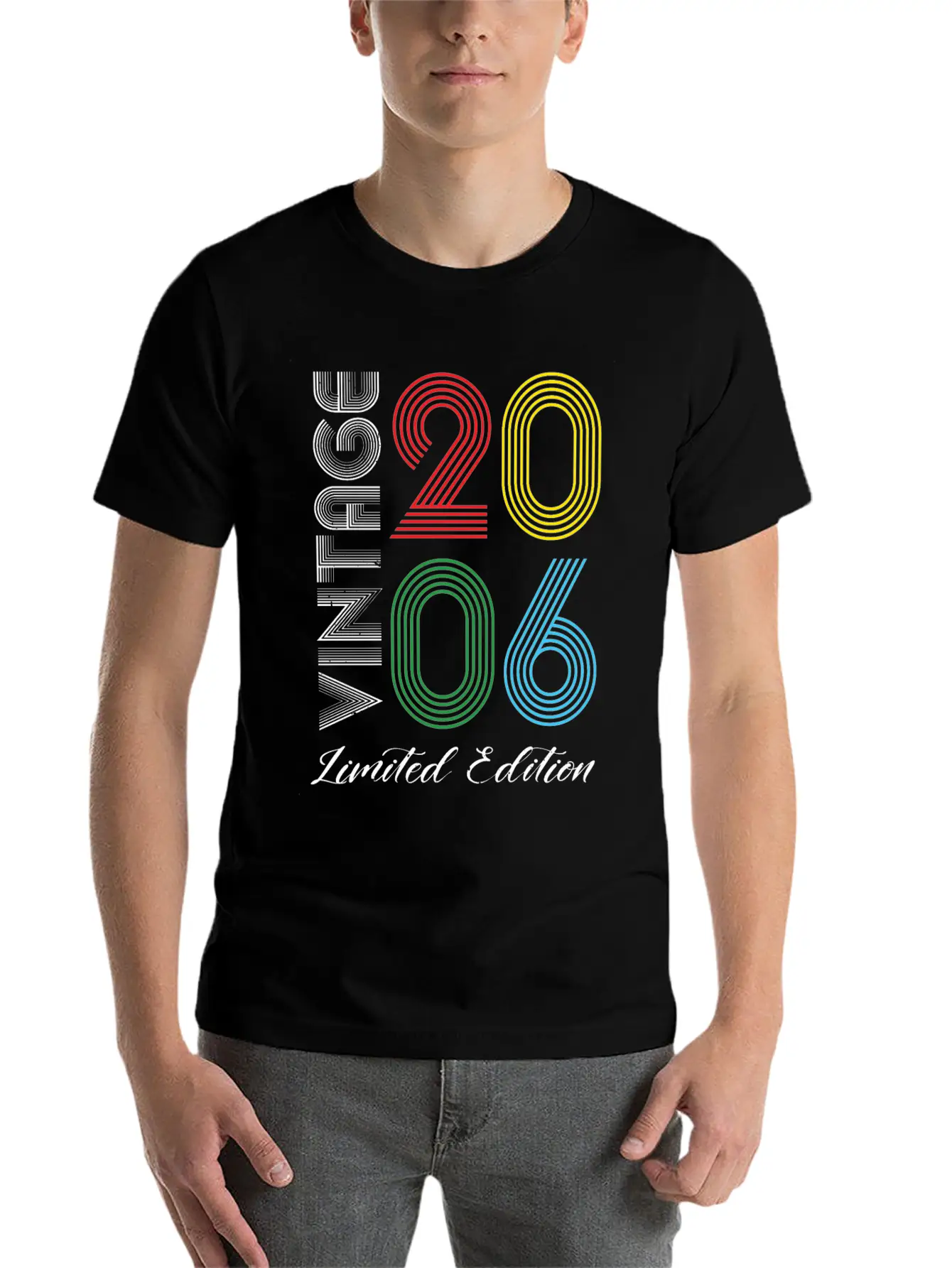 Vintage 2006 Vintage Birthday Retro Vintage Classic Fit Graphic Tee For Daily Comfort – Unisex Cotton Shirt