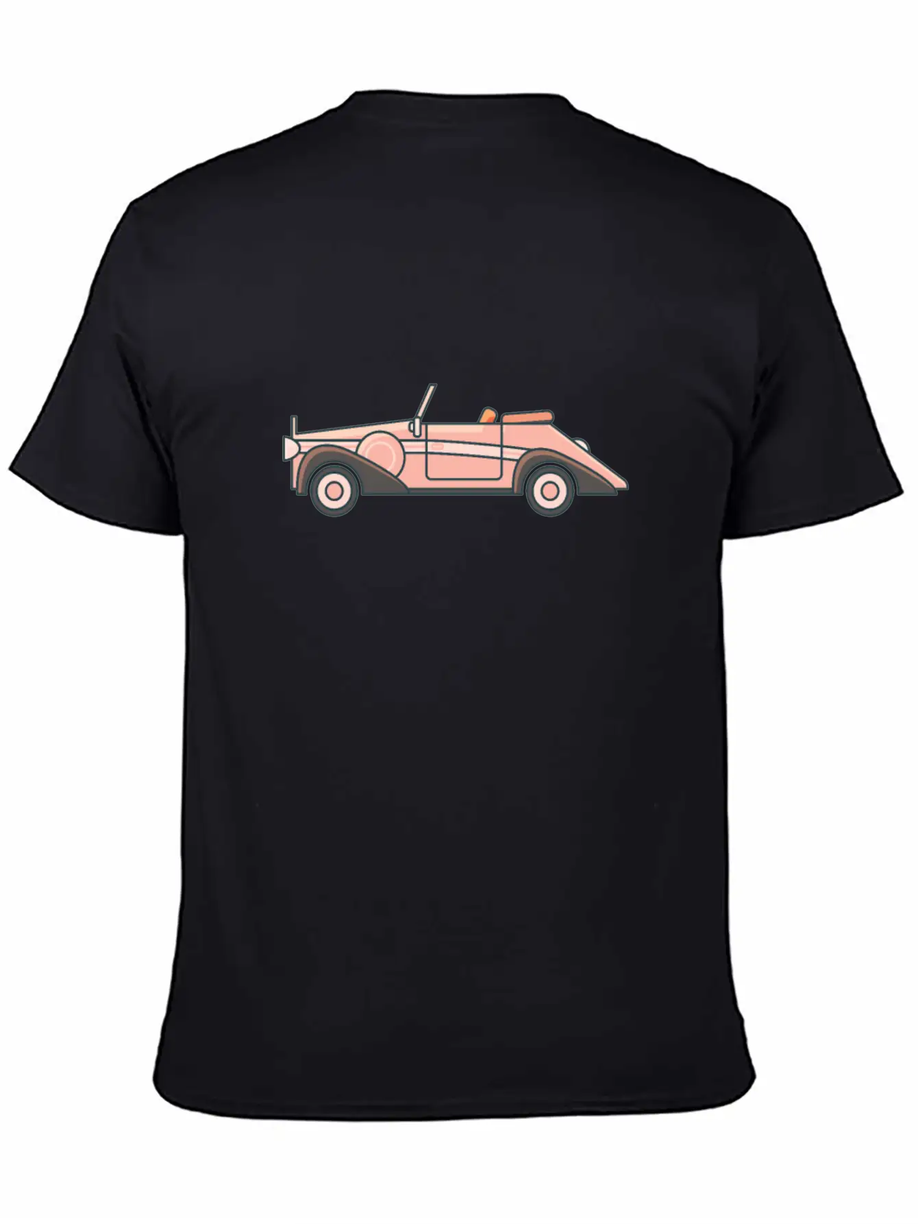 Vintage Car Lightweight Cotton T-Shirt – Daily Comfort Graphic Shirt