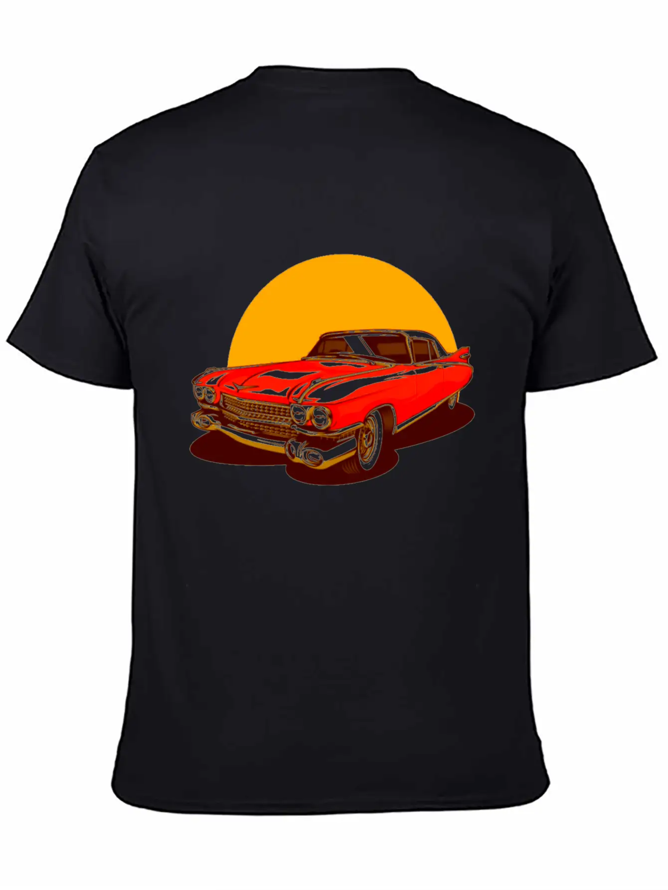 Vintage Classic Car Soft Cotton Short Sleeve Tee – Unisex Wardrobe Staple