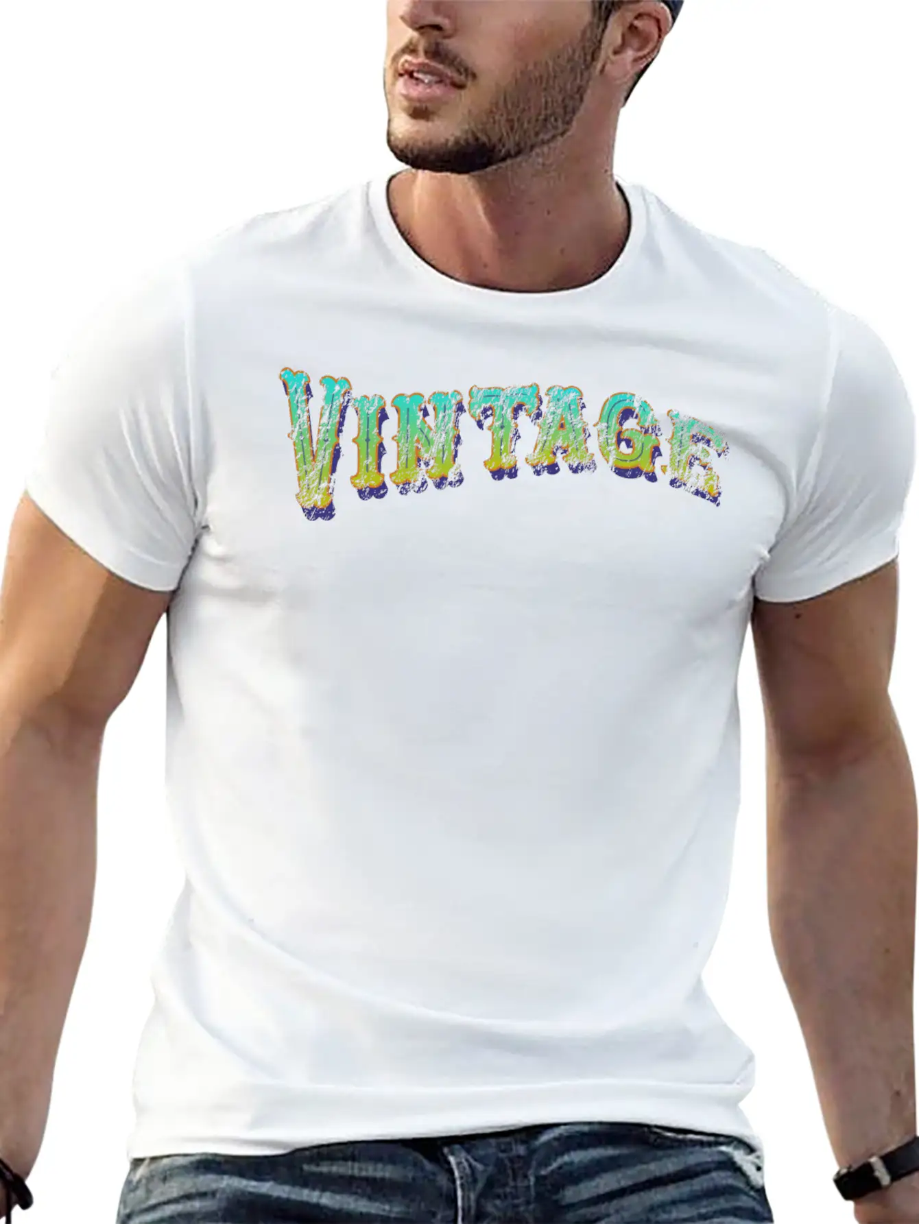 Vintage Stylish Everyday T-Shirt – Unisex Basic Cotton Tee