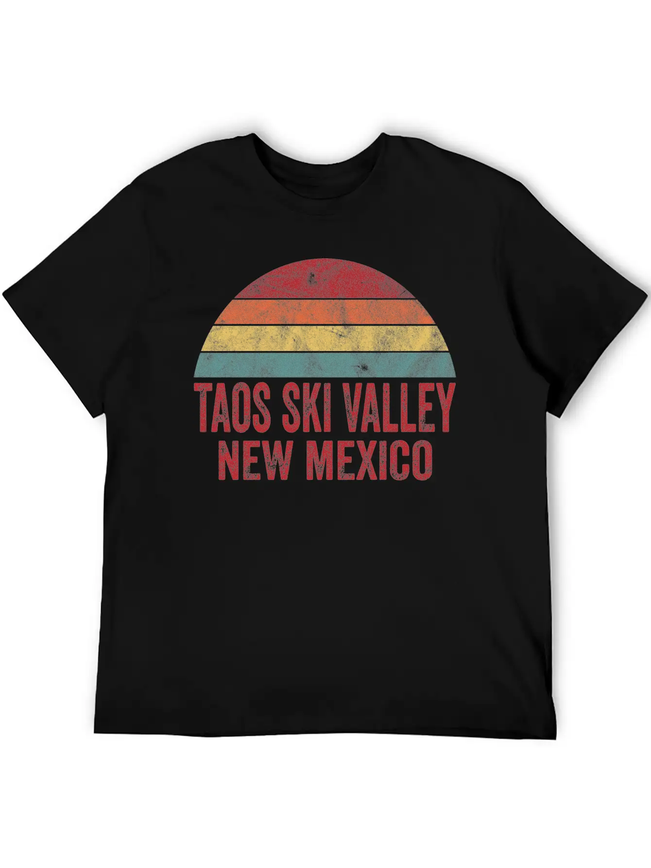 Vintage Taos Ski Valley New Mexico Classic Fit Graphic Tee For Daily Comfort – Unisex Cotton Shirt