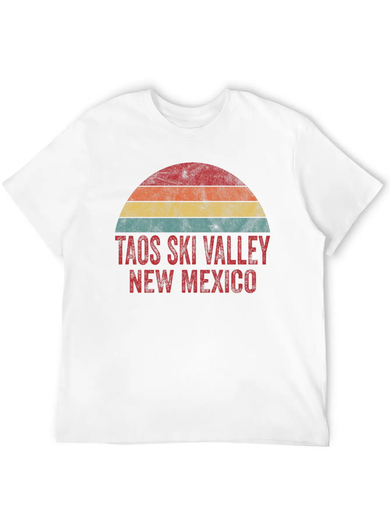 Vintage Taos Ski Valley New Mexico Classic Fit Graphic Tee For Daily Comfort – Unisex Cotton Shirt