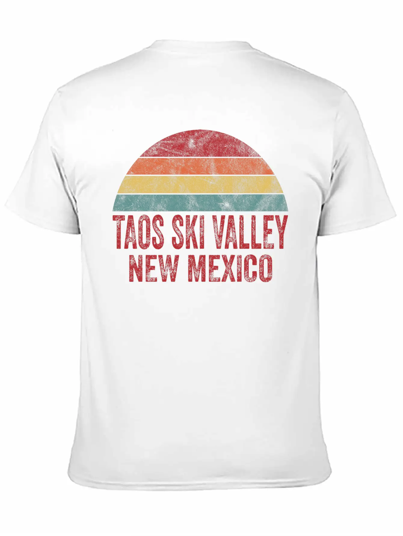 Vintage Taos Ski Valley New Mexico Classic Fit Graphic Tee For Daily Comfort – Unisex Cotton Shirt