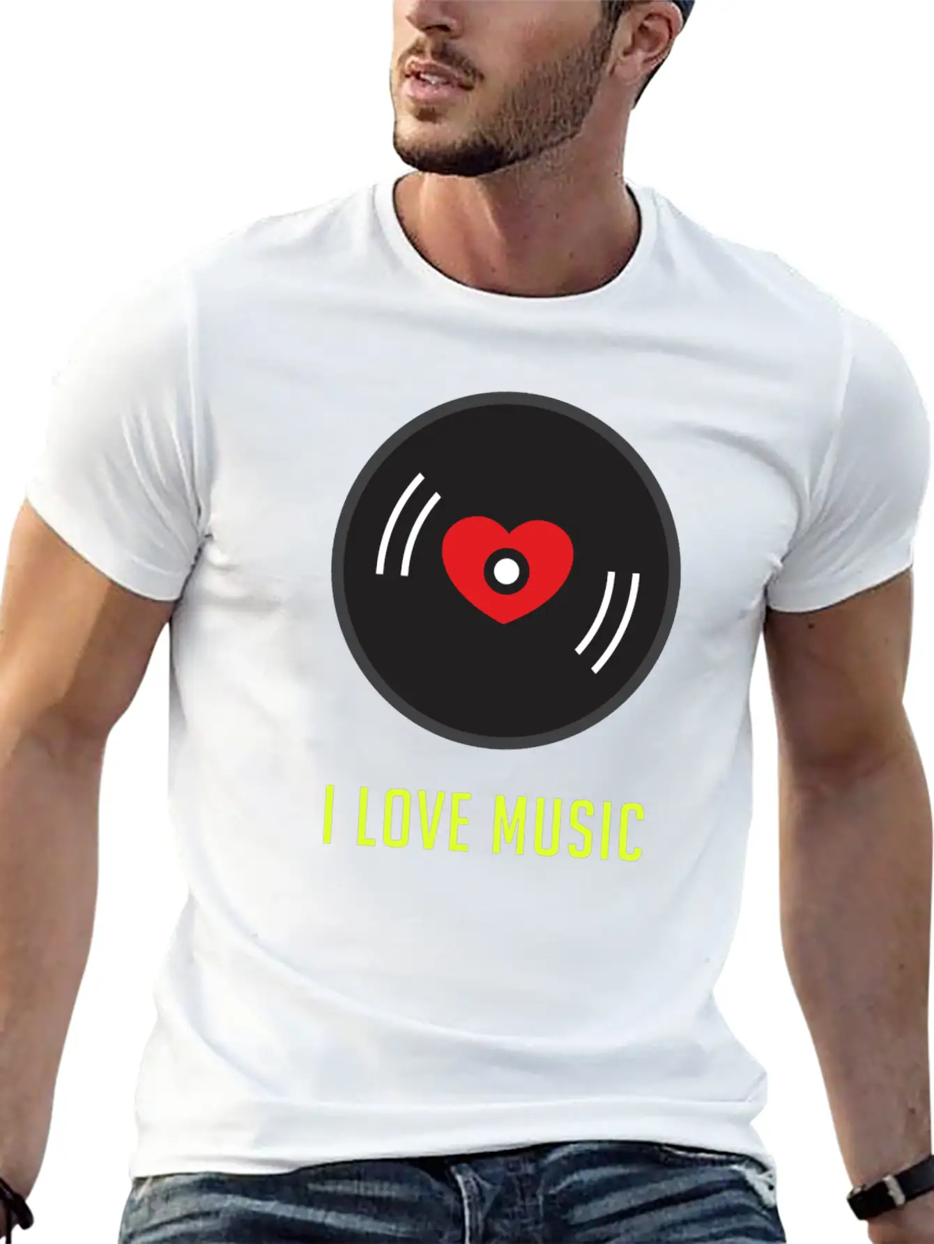 Vinyl 8 F Essential Cotton Tee For Daily Outfits – Unisex Style