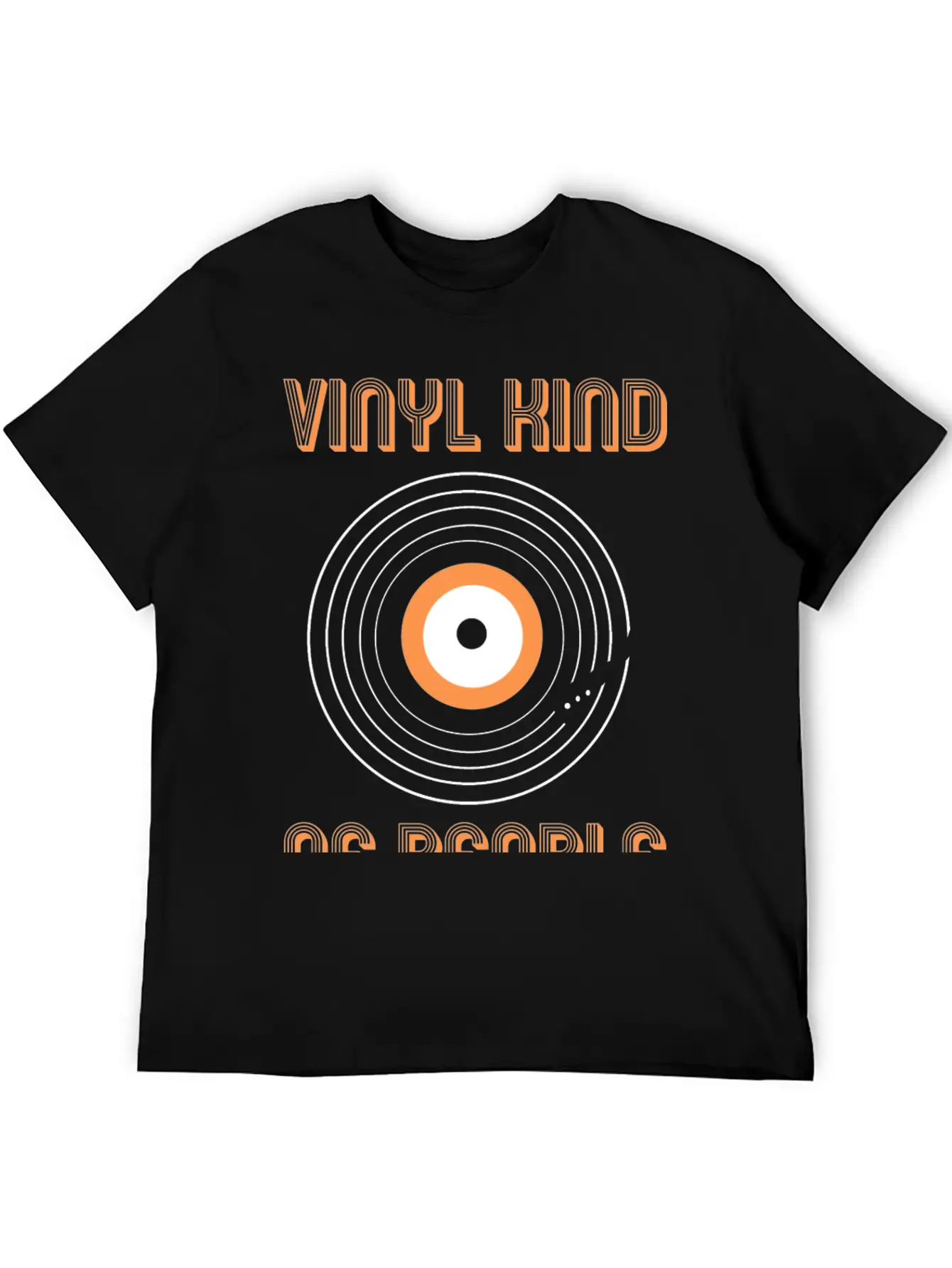 Vinyl Kind Of People Relaxed Everyday Tee – Lightweight And Durable Cotton