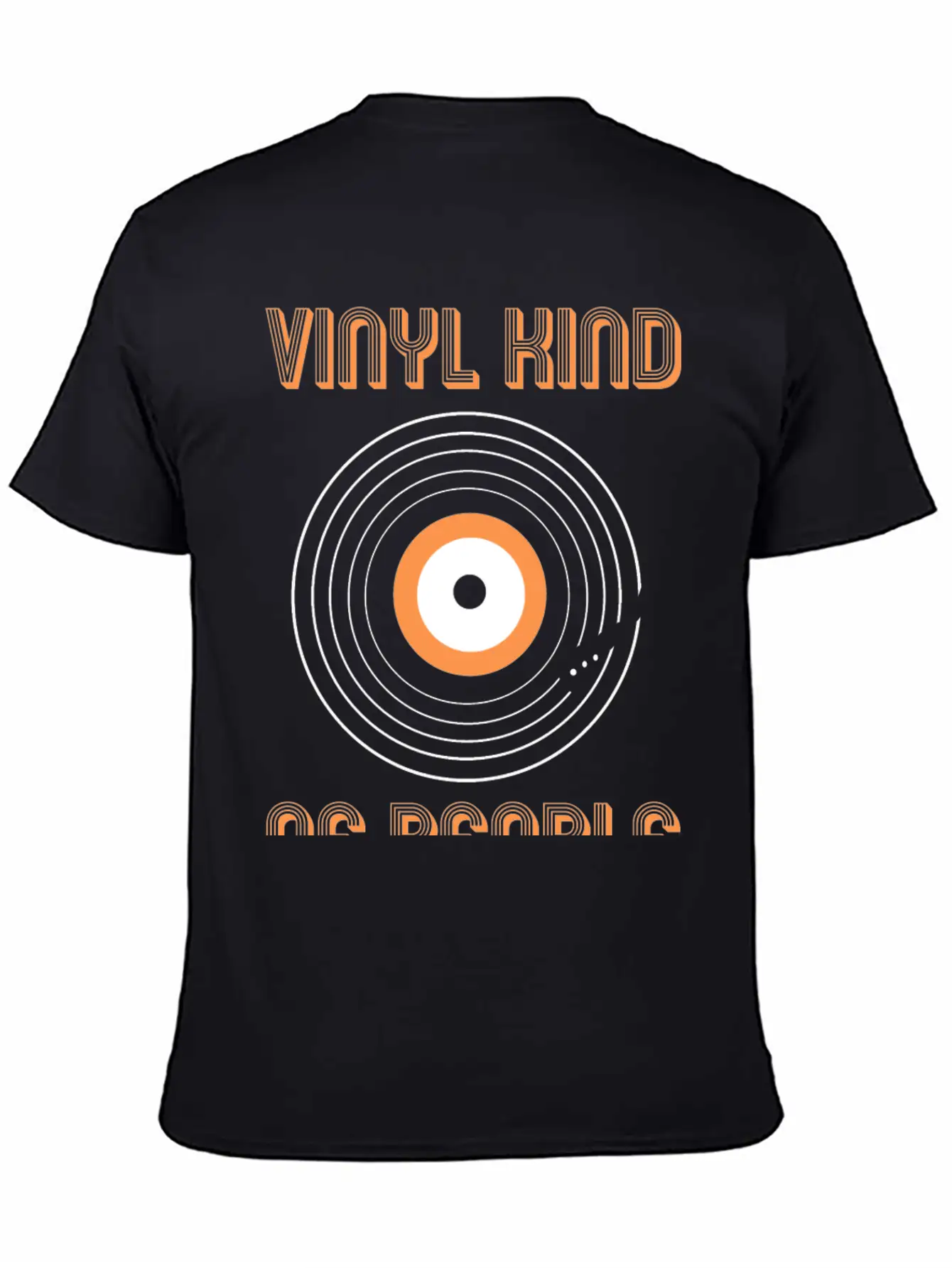 Vinyl Kind Of People Relaxed Everyday Tee – Lightweight And Durable Cotton