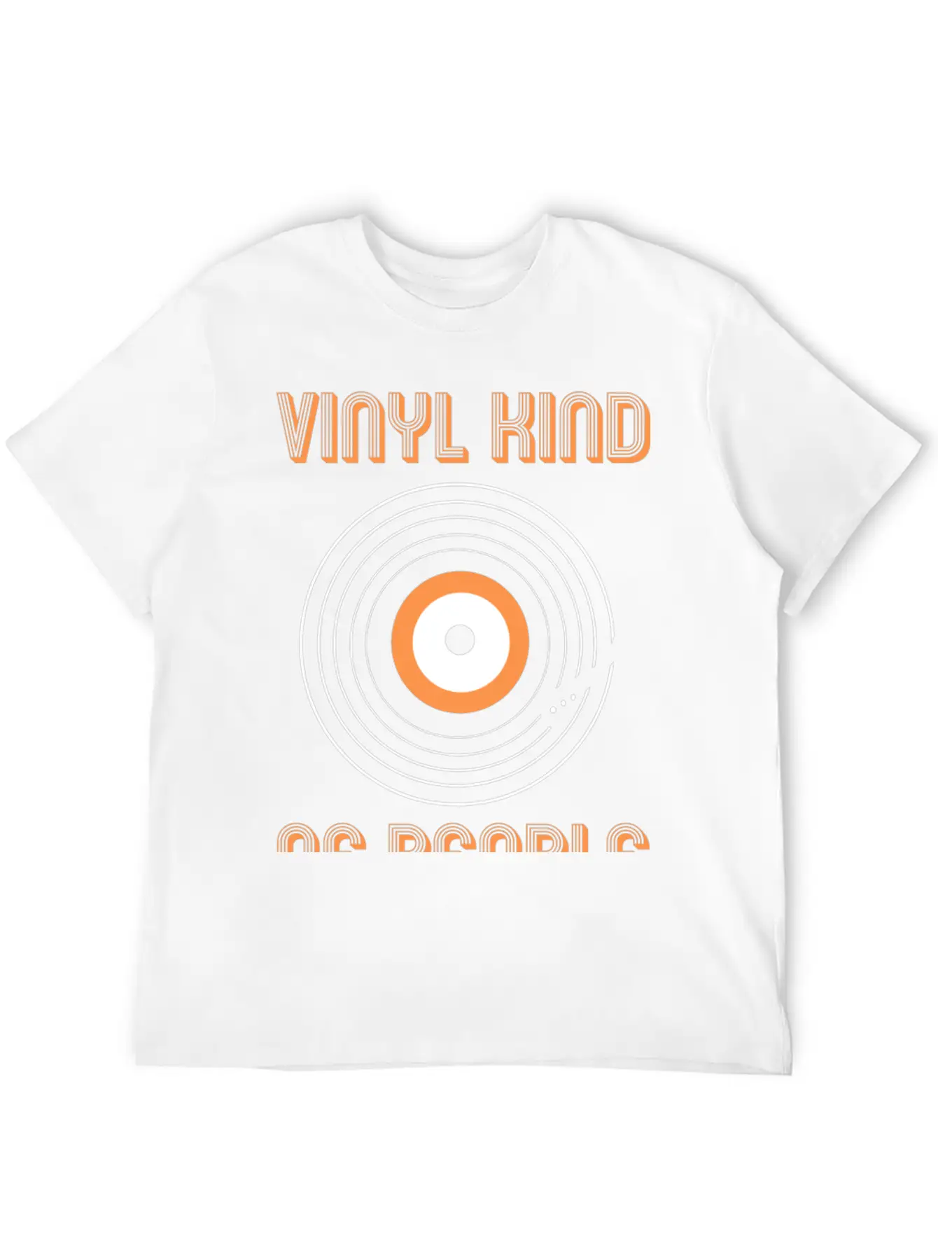 Vinyl Kind Of People Relaxed Everyday Tee – Lightweight And Durable Cotton