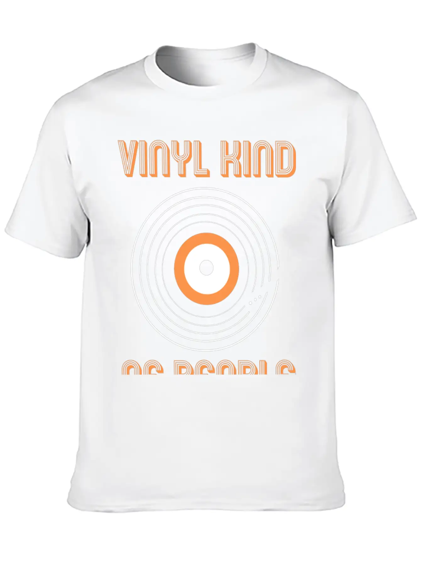 Vinyl Kind Of People Relaxed Everyday Tee – Lightweight And Durable Cotton