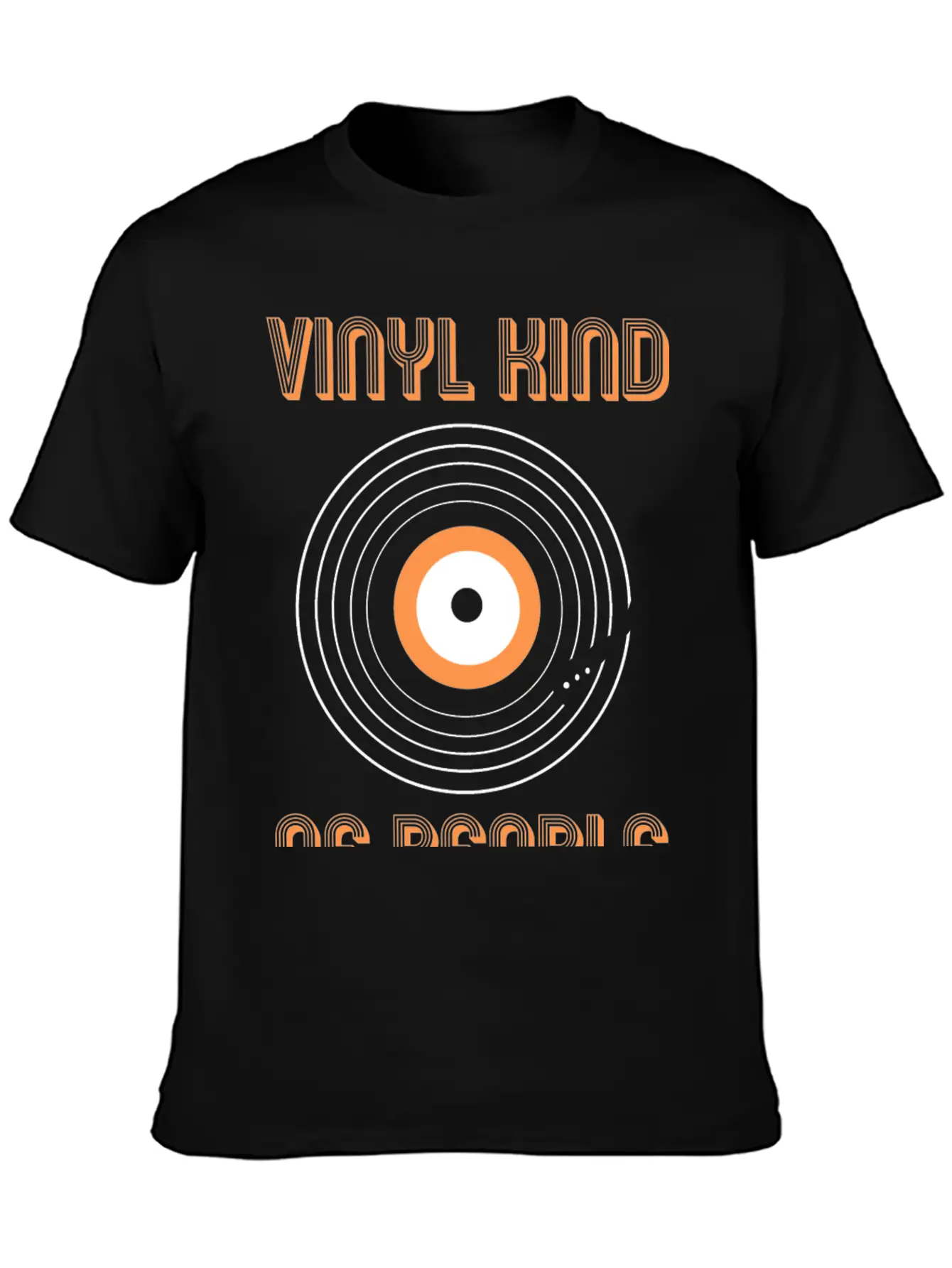 Vinyl Kind Of People Relaxed Everyday Tee – Lightweight And Durable Cotton