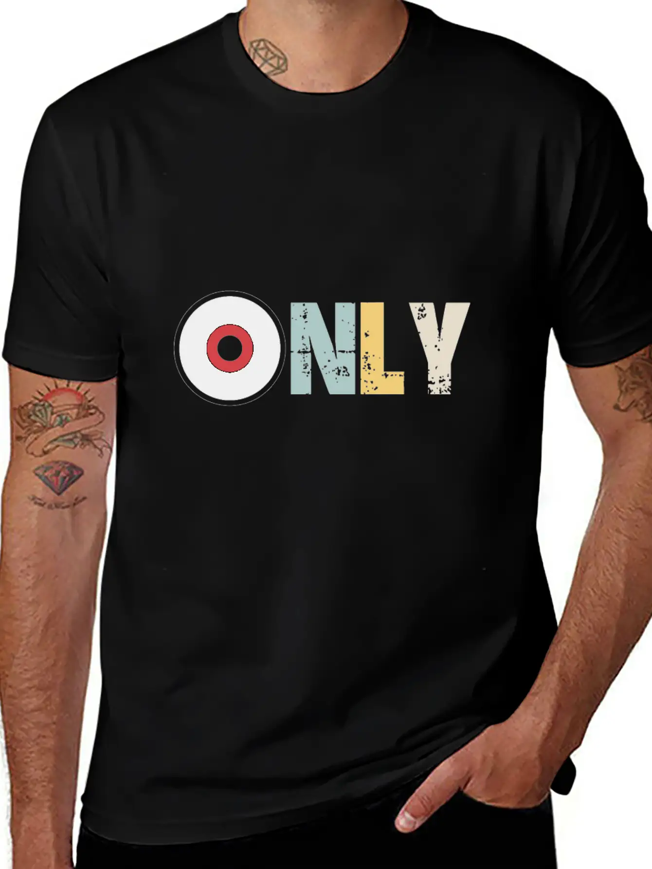 VINYL ONLY Essential Cotton Tee For Daily Outfits – Unisex Style