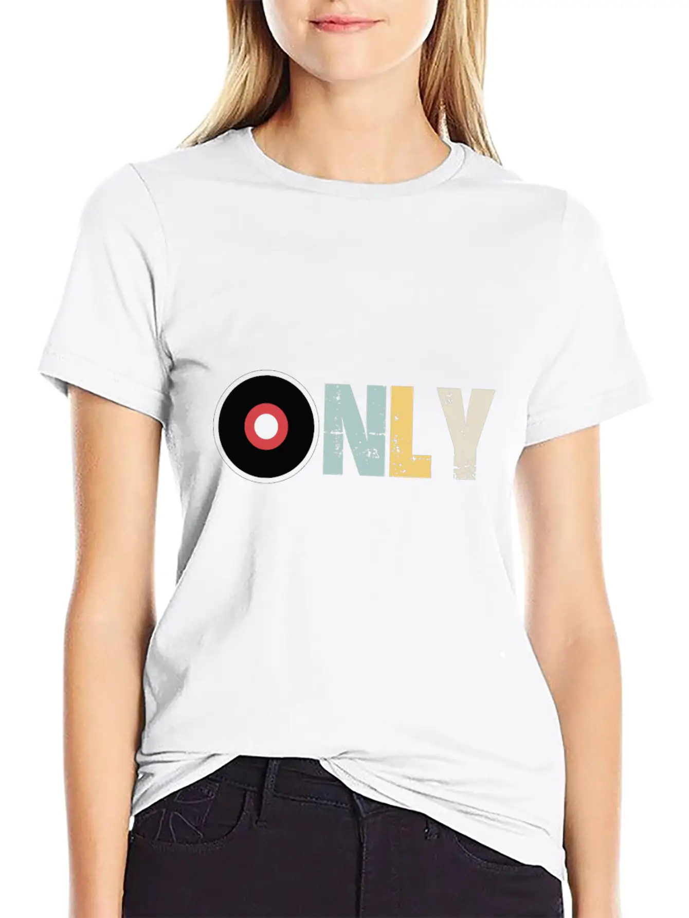 VINYL ONLY Essential Cotton Tee For Daily Outfits – Unisex Style