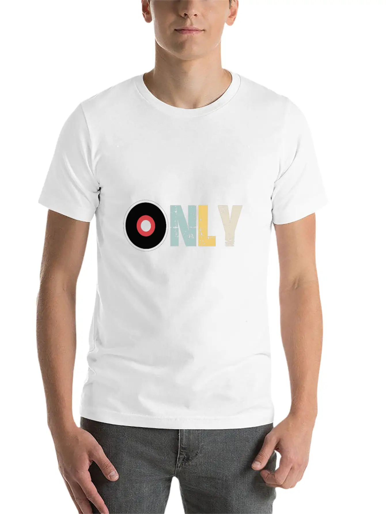 VINYL ONLY Essential Cotton Tee For Daily Outfits – Unisex Style
