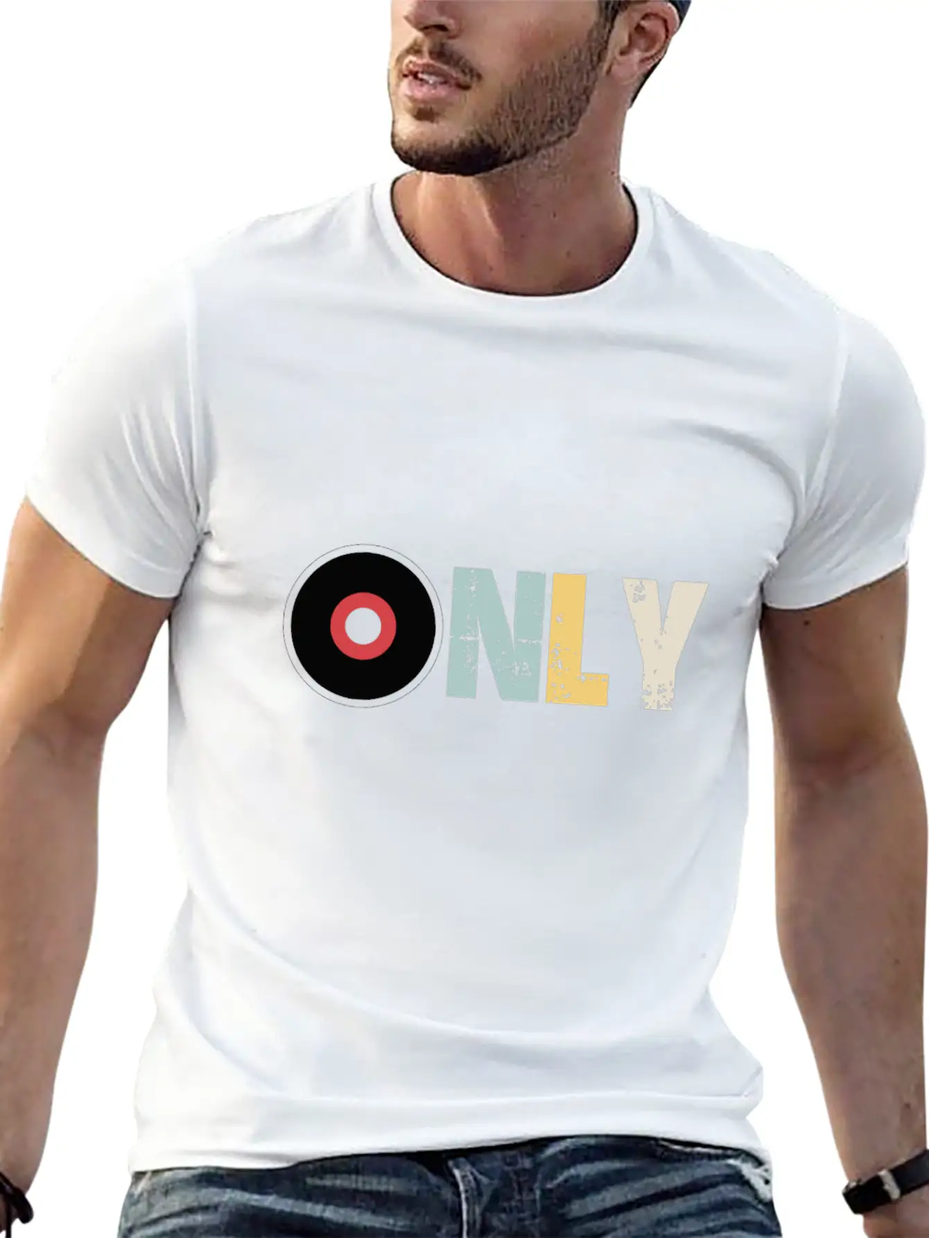 VINYL ONLY Essential Cotton Tee For Daily Outfits – Unisex Style