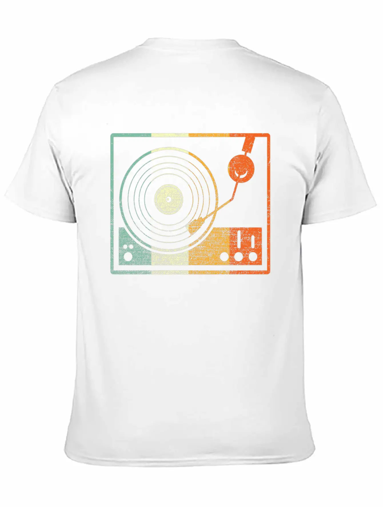 Vinyl Retro Basic Graphic T-Shirt – Daily Comfort In Soft Cotton
