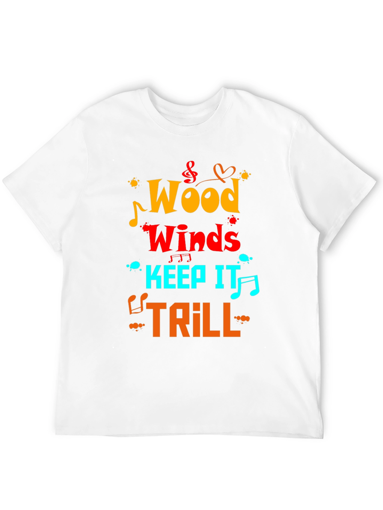 Woodwinds Keep It Trill Music T-Shirt