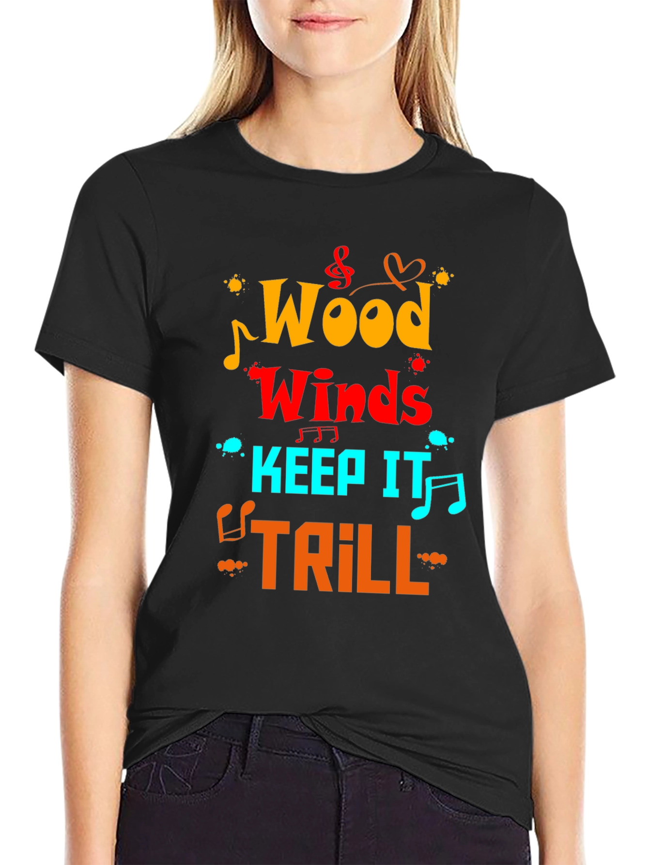 Woodwinds Keep It Trill Music T-Shirt