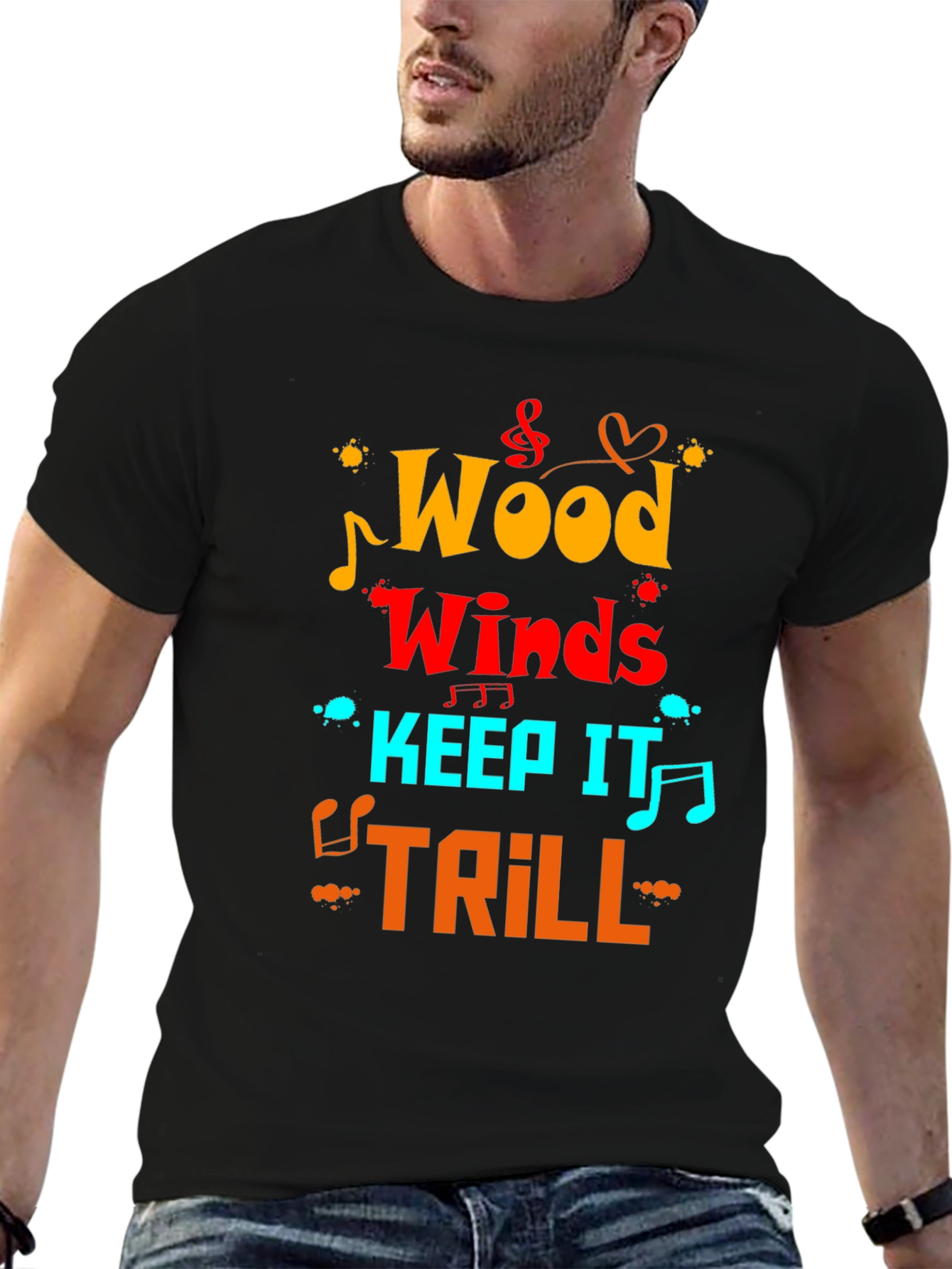 Woodwinds Keep It Trill Music T-Shirt